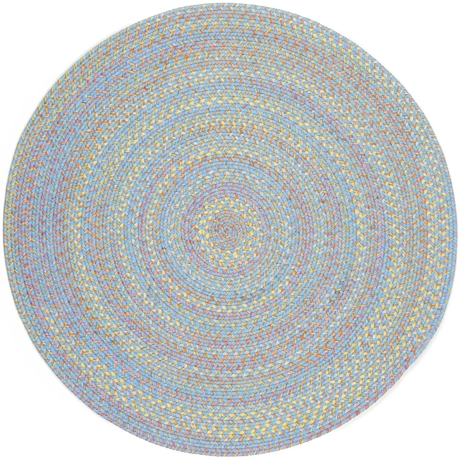 Rhody Rug Playful Indoor/Outdoor Braided Area Rug