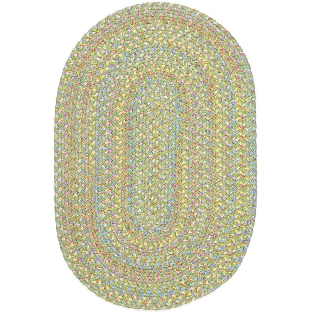 Rhody Rug Playful Indoor/Outdoor Braided Area Rug