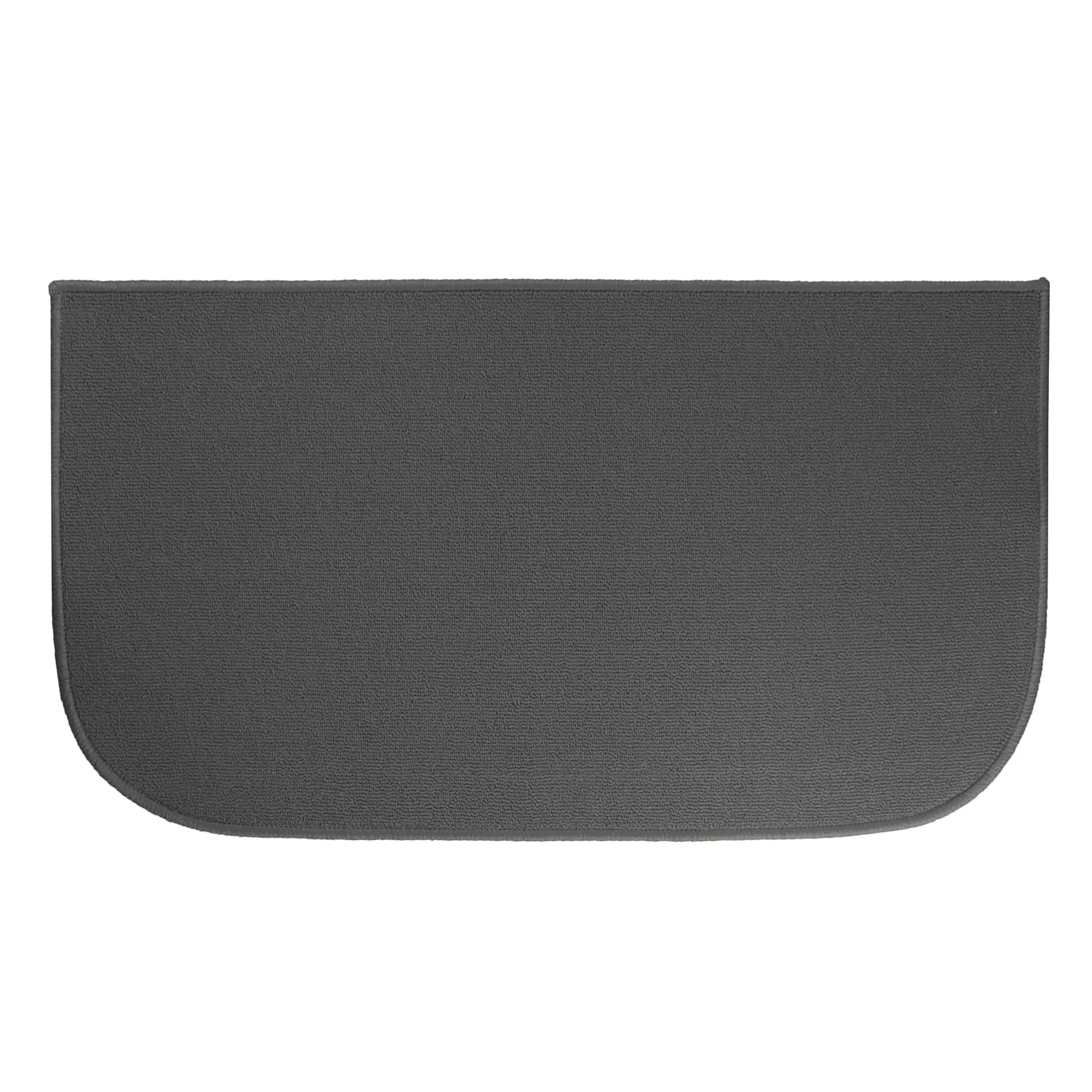 RITZ Solid Accent Rug 20 in. x 36 in. - 2' x 3' Oval