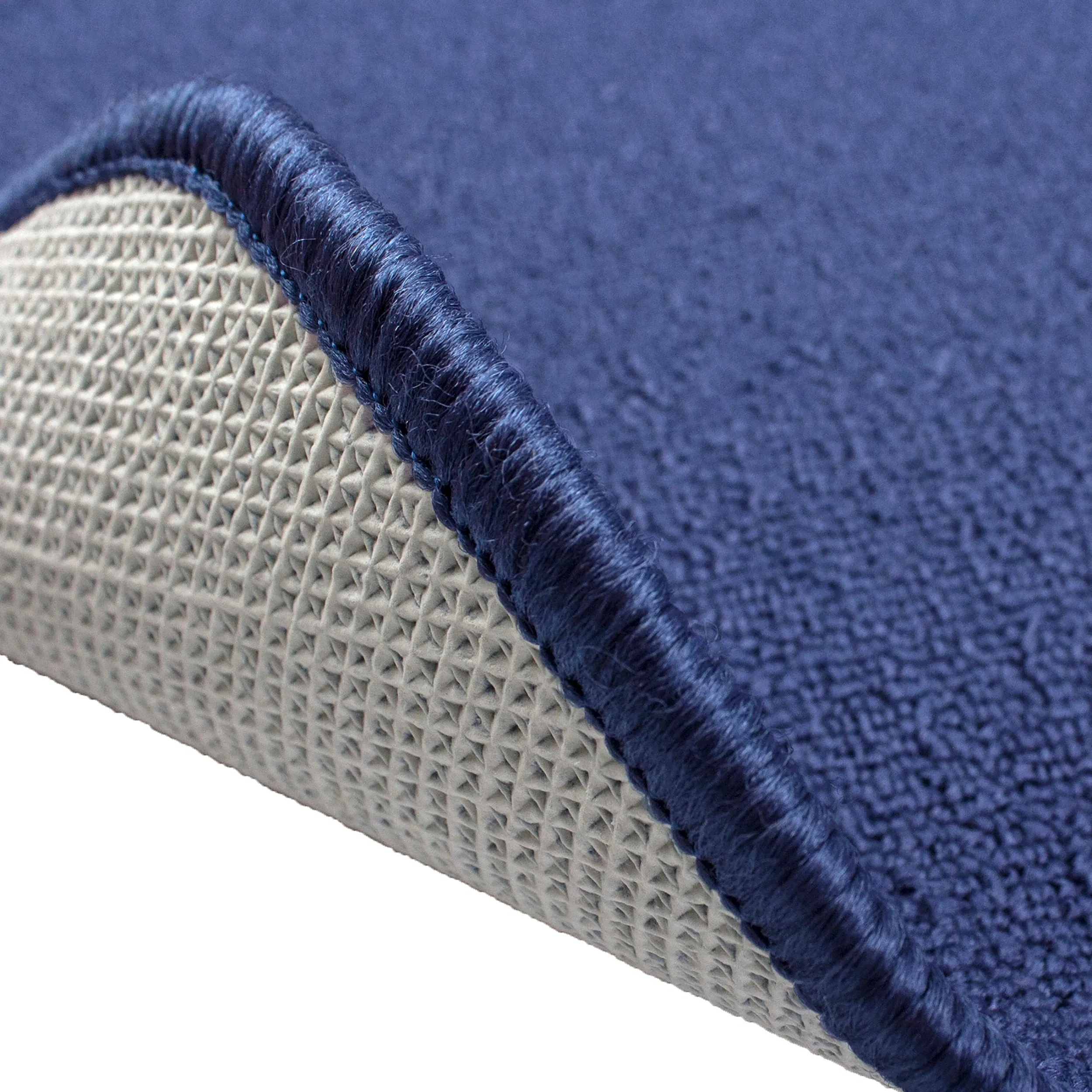 RITZ Solid Accent Rug 20 in. x 36 in. - 2' x 3' Oval
