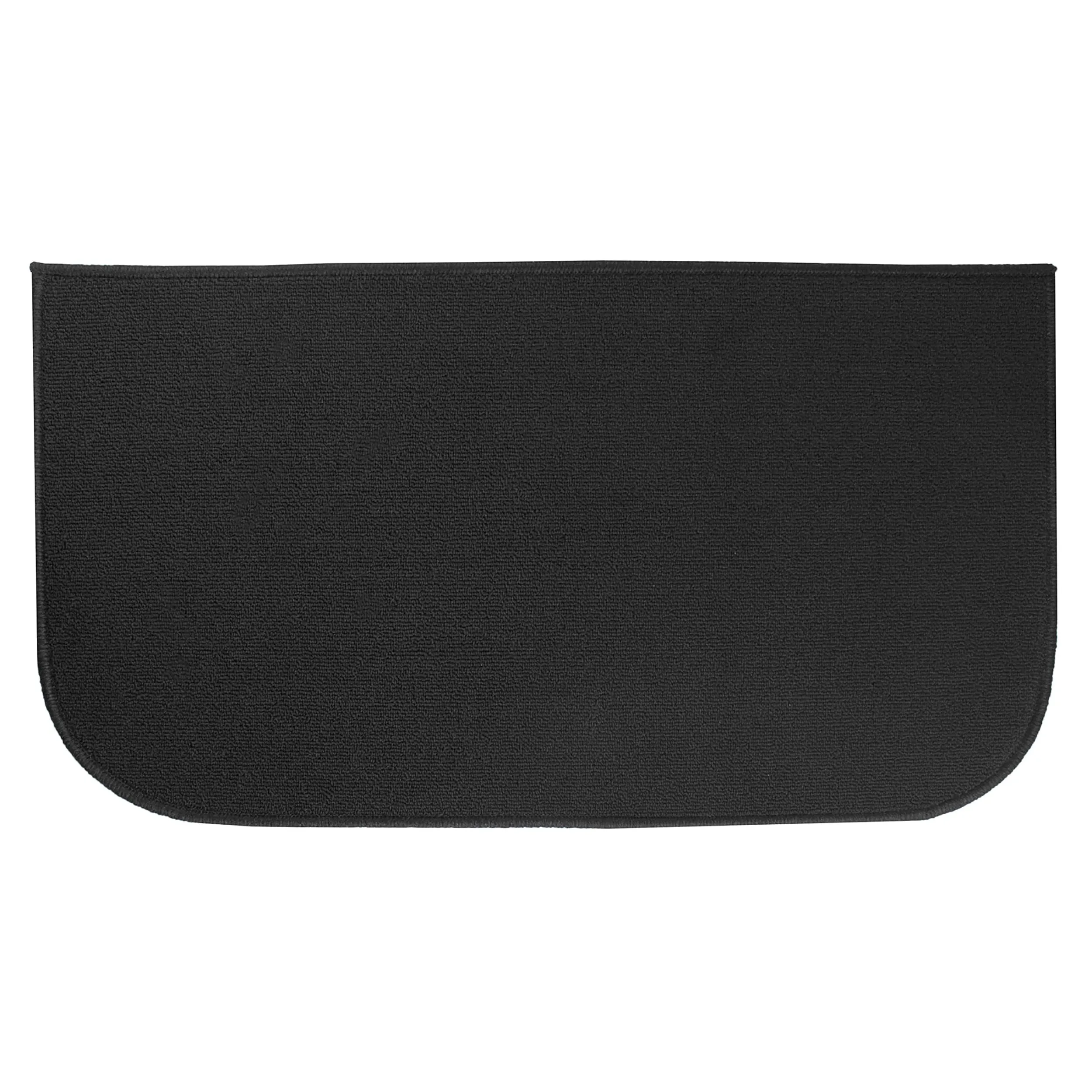RITZ Solid Accent Rug 20 in. x 36 in. - 2' x 3' Oval