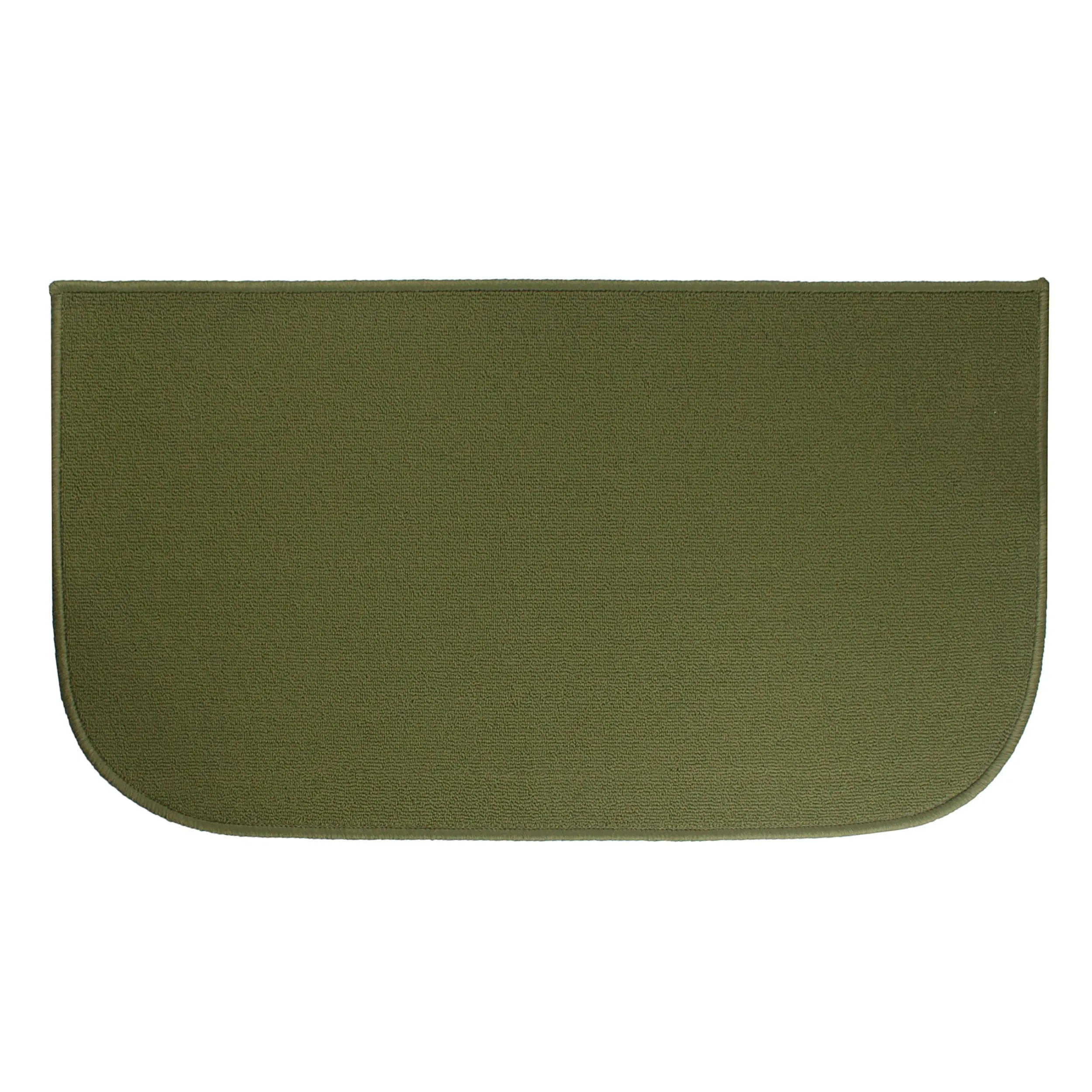 RITZ Solid Accent Rug 20 in. x 36 in. - 2' x 3' Oval