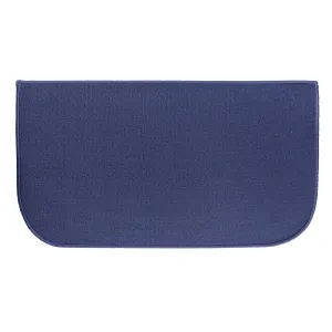 RITZ Solid Accent Rug 20 in. x 36 in. - 2' x 3' Oval