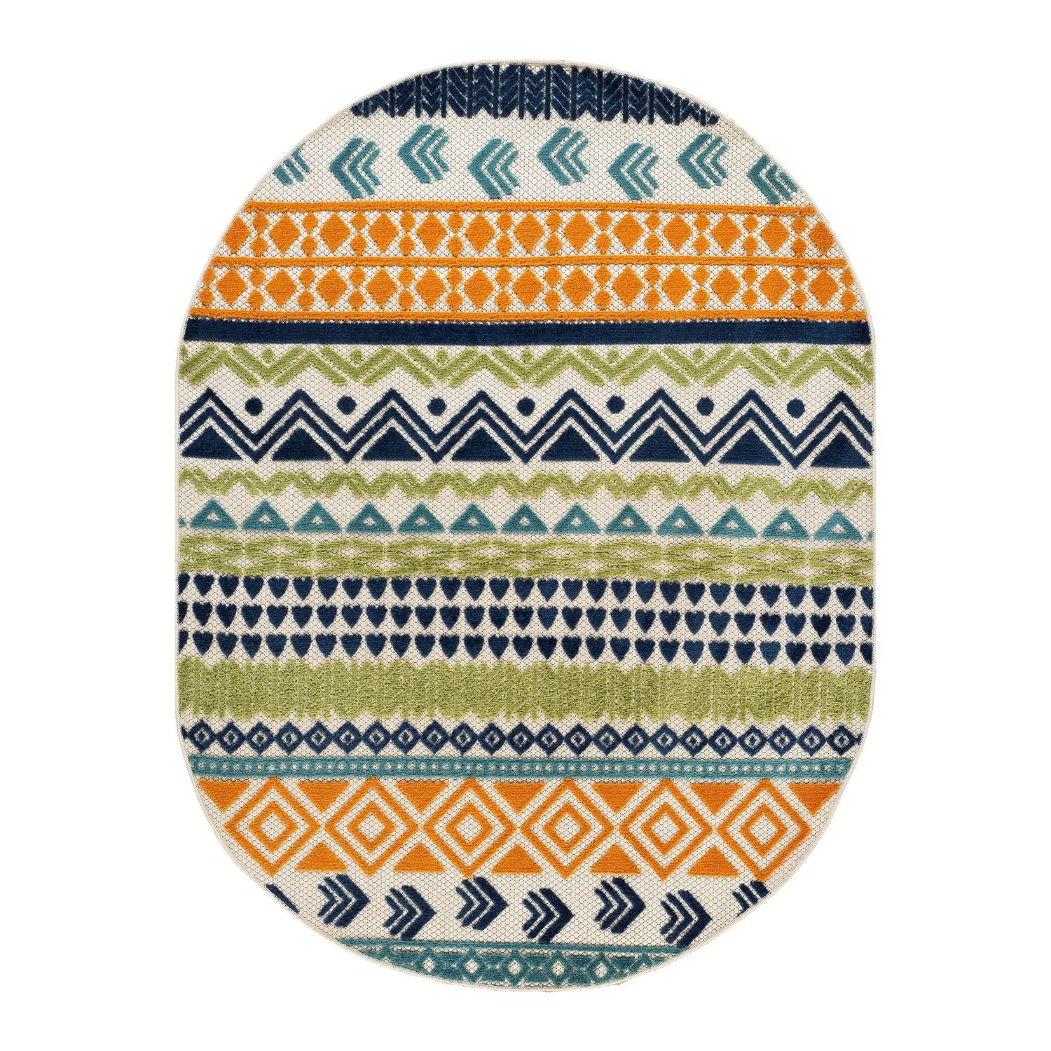 Ronda Contemporary Bohemian Indoor/Outdoor Area Rug