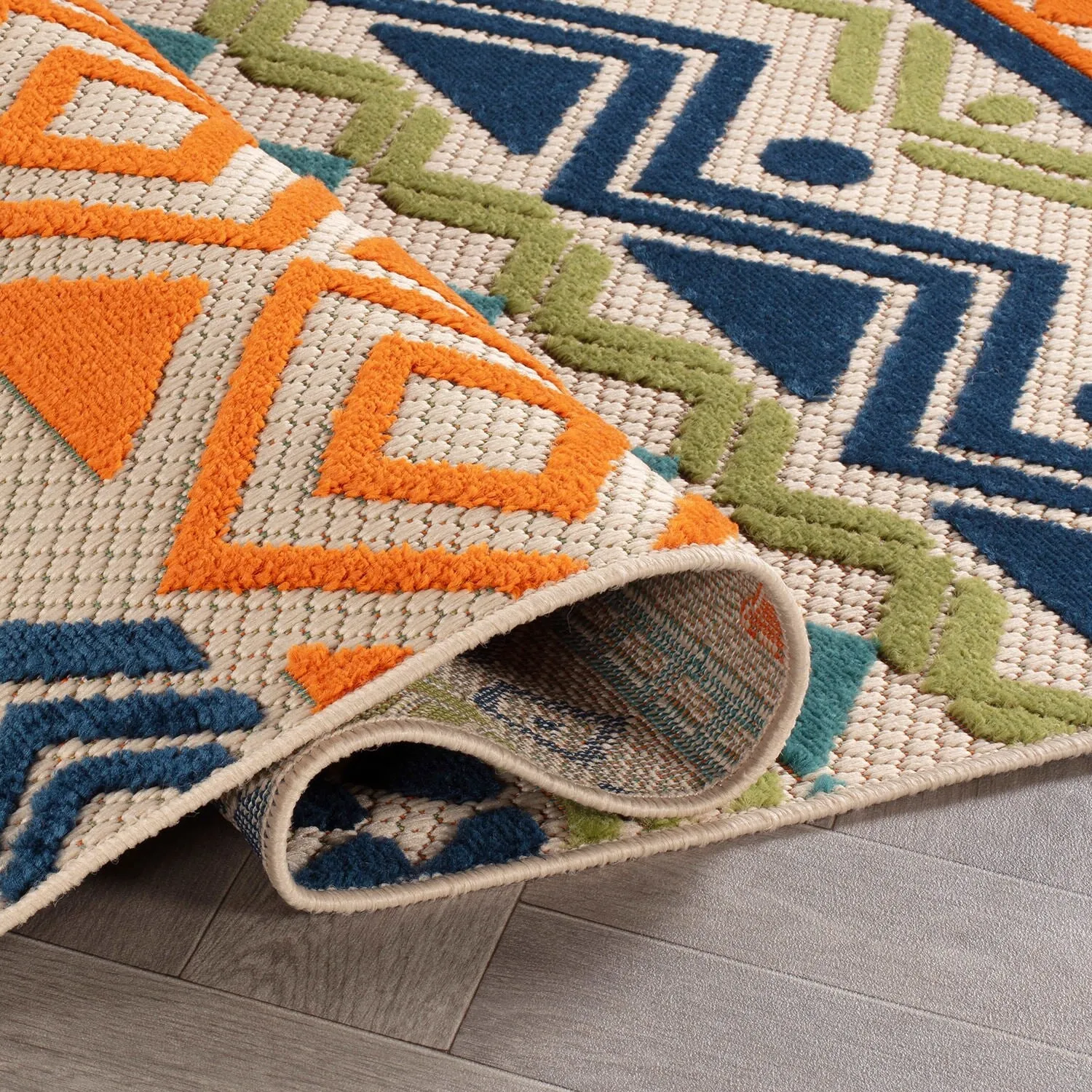 Ronda Contemporary Bohemian Indoor/Outdoor Area Rug
