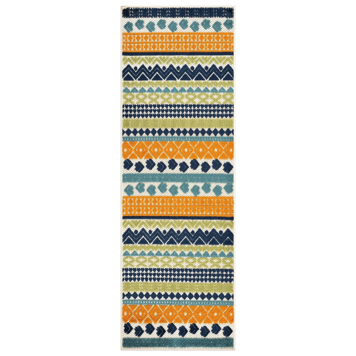 Ronda Contemporary Bohemian Indoor/Outdoor Area Rug