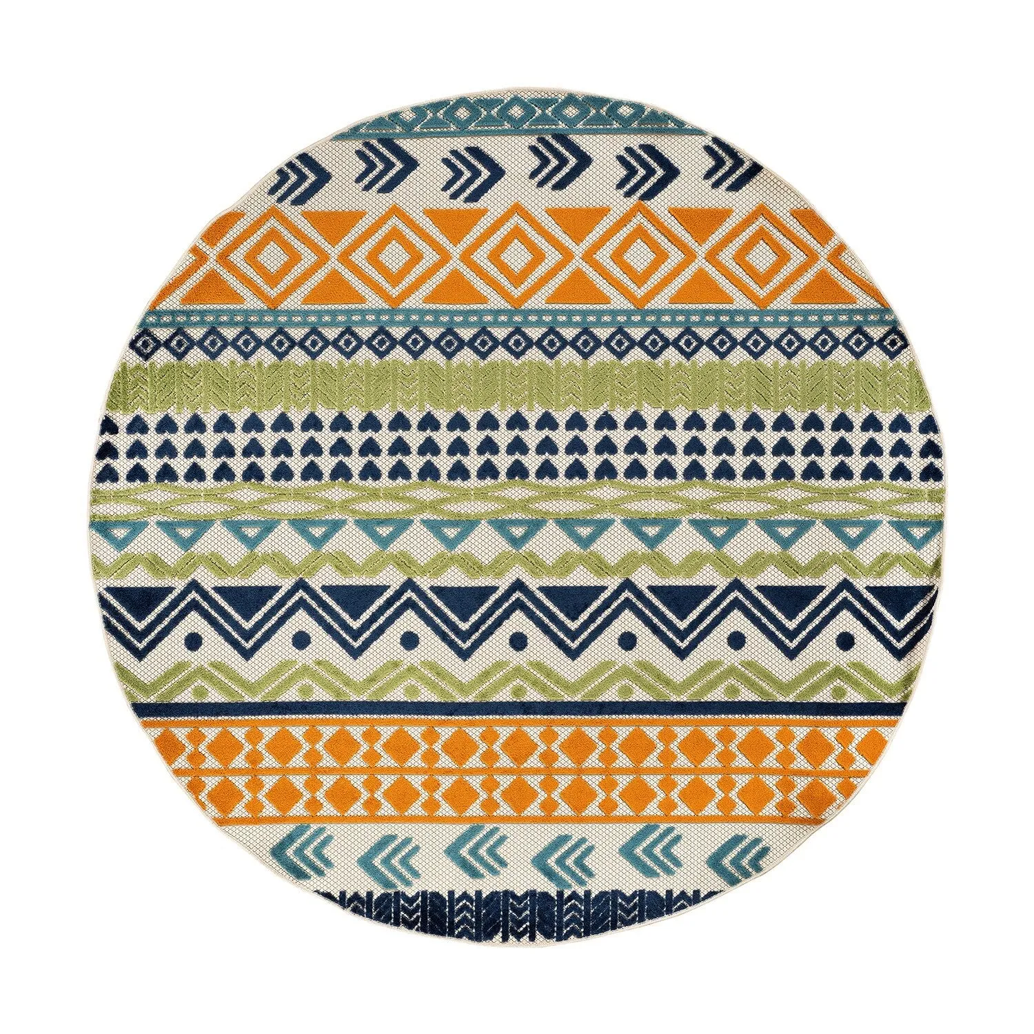 Ronda Contemporary Bohemian Indoor/Outdoor Area Rug