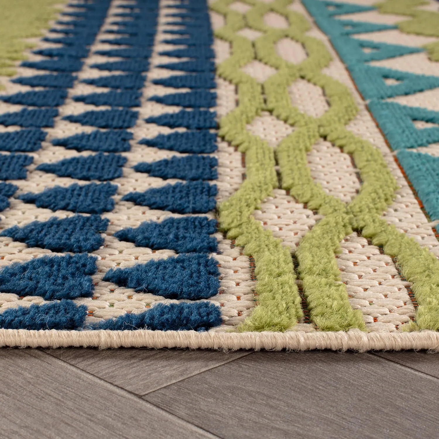 Ronda Contemporary Bohemian Indoor/Outdoor Area Rug