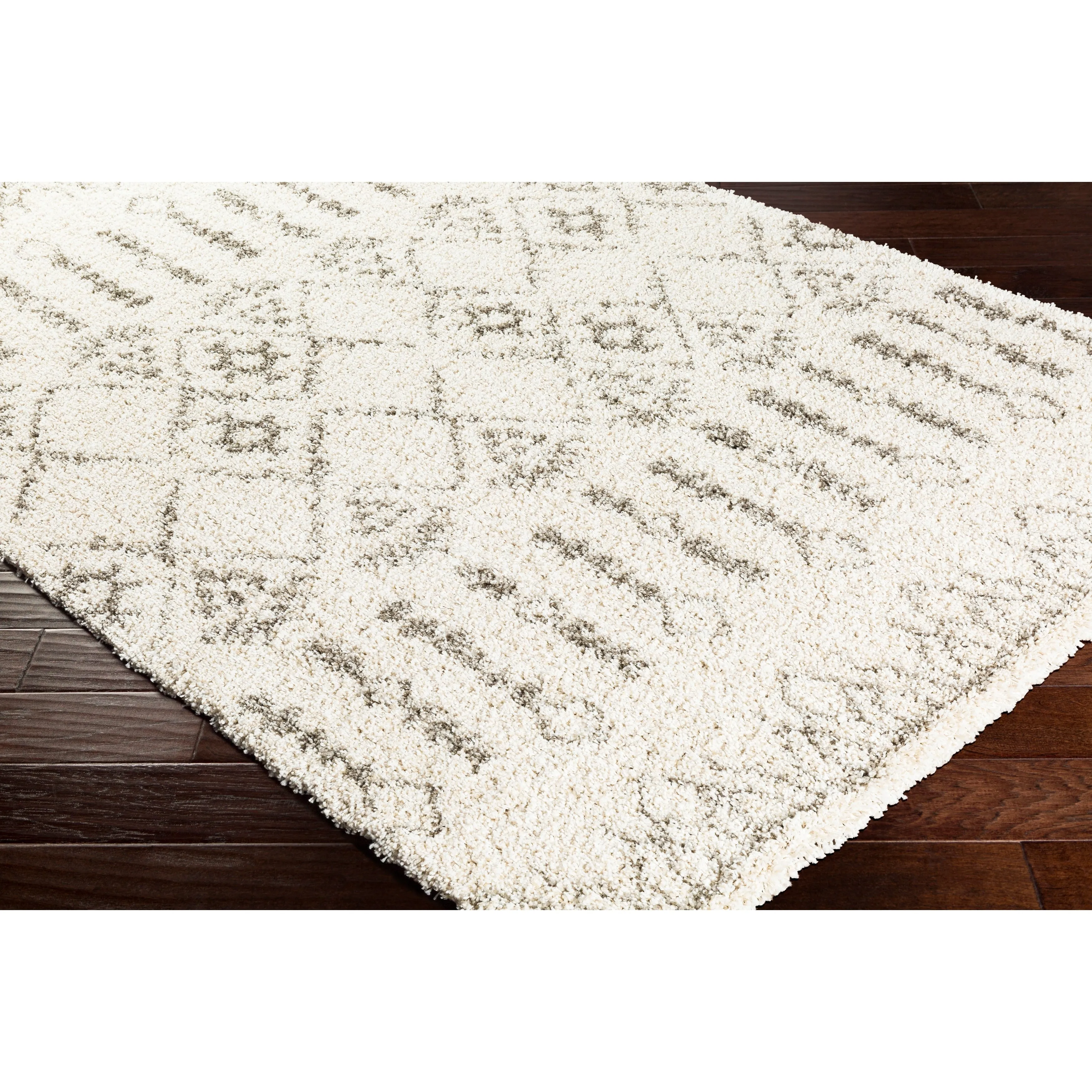 Rory Ivory Boho Shag Area Rug (7'10 x 10'3) - 7' 10 x 10' 3