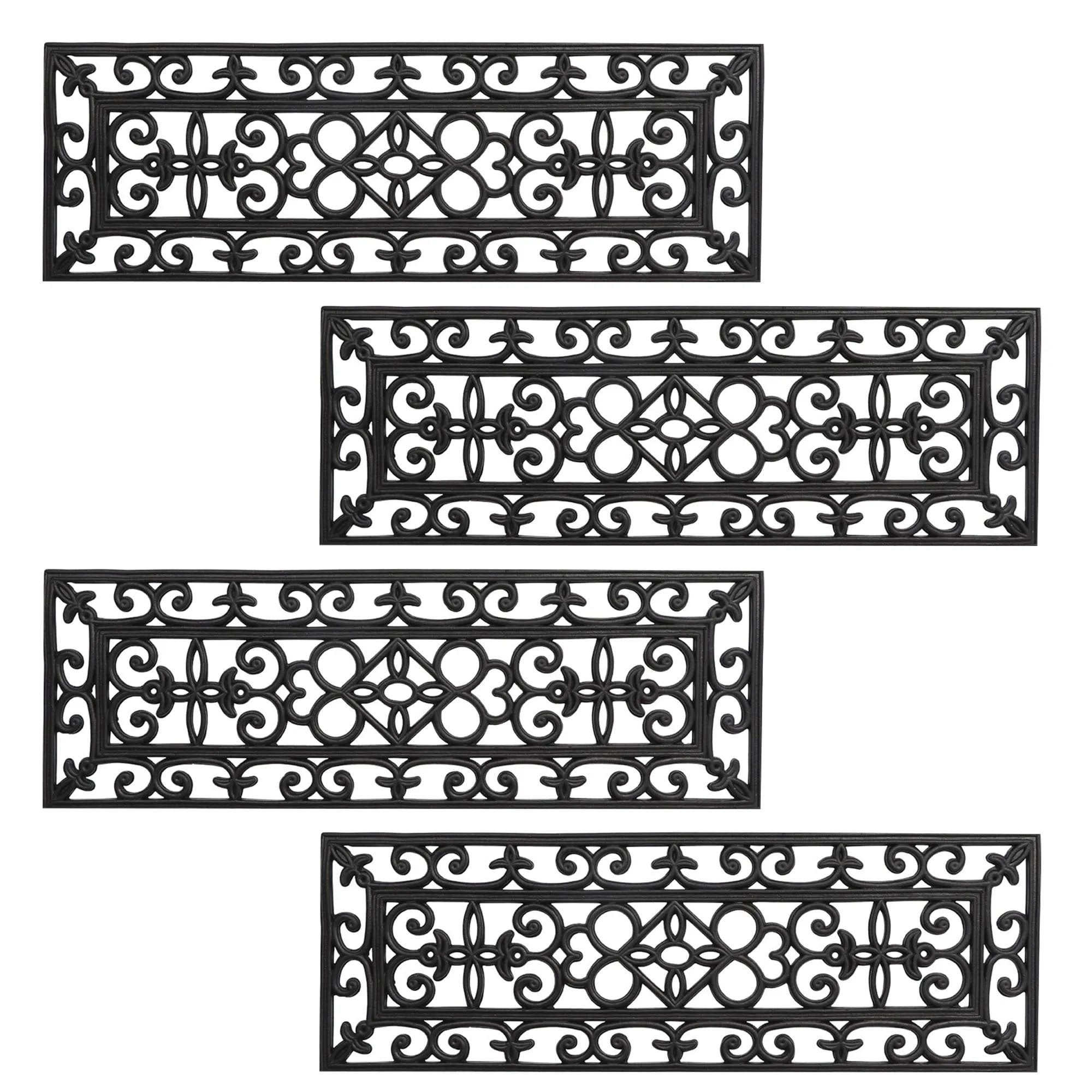 Rubber Stair Treads Doormat Non-Slip Weather-Resistant