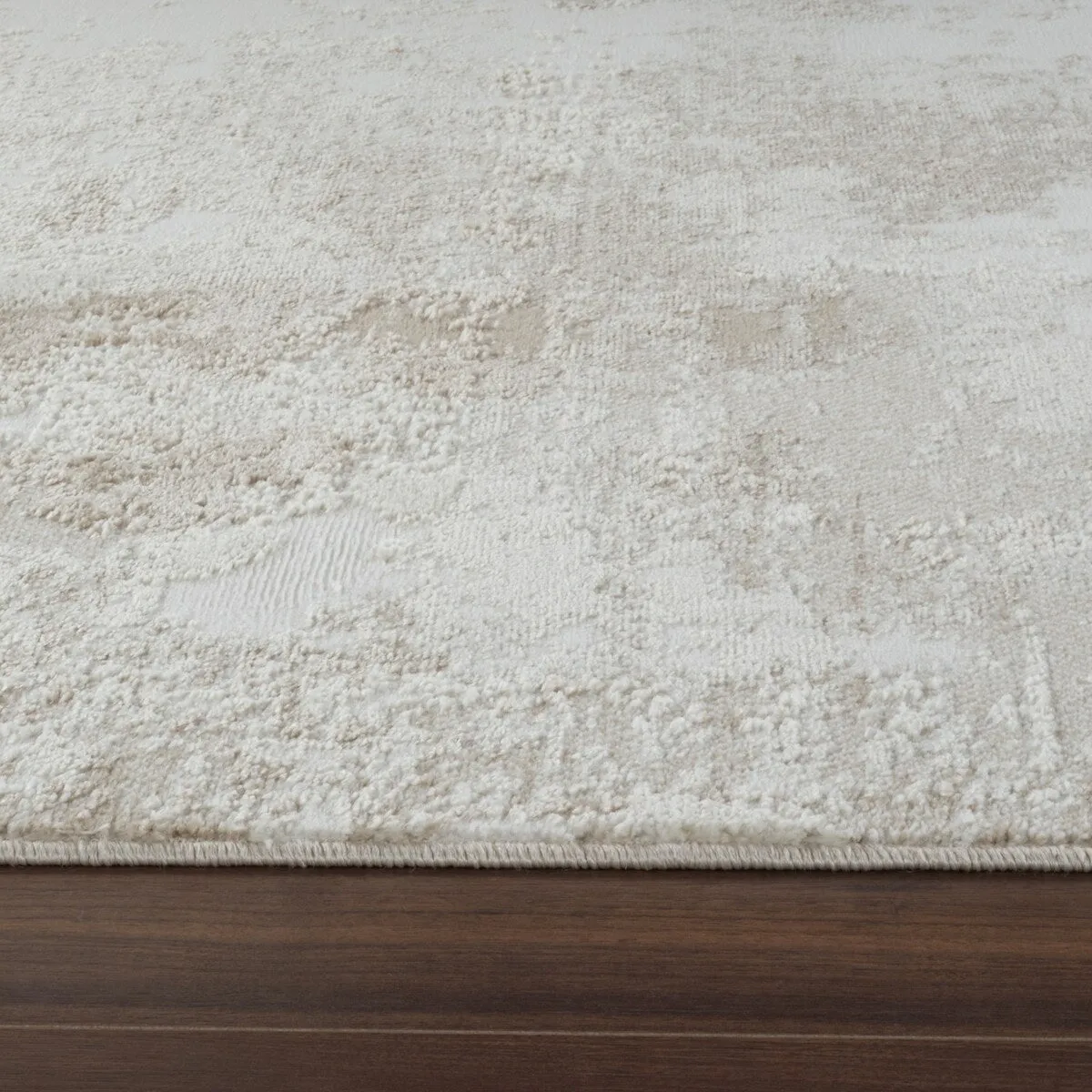 Rug Branch Nomad Coastal Abstract Indoor Area Rug. Beige Cream