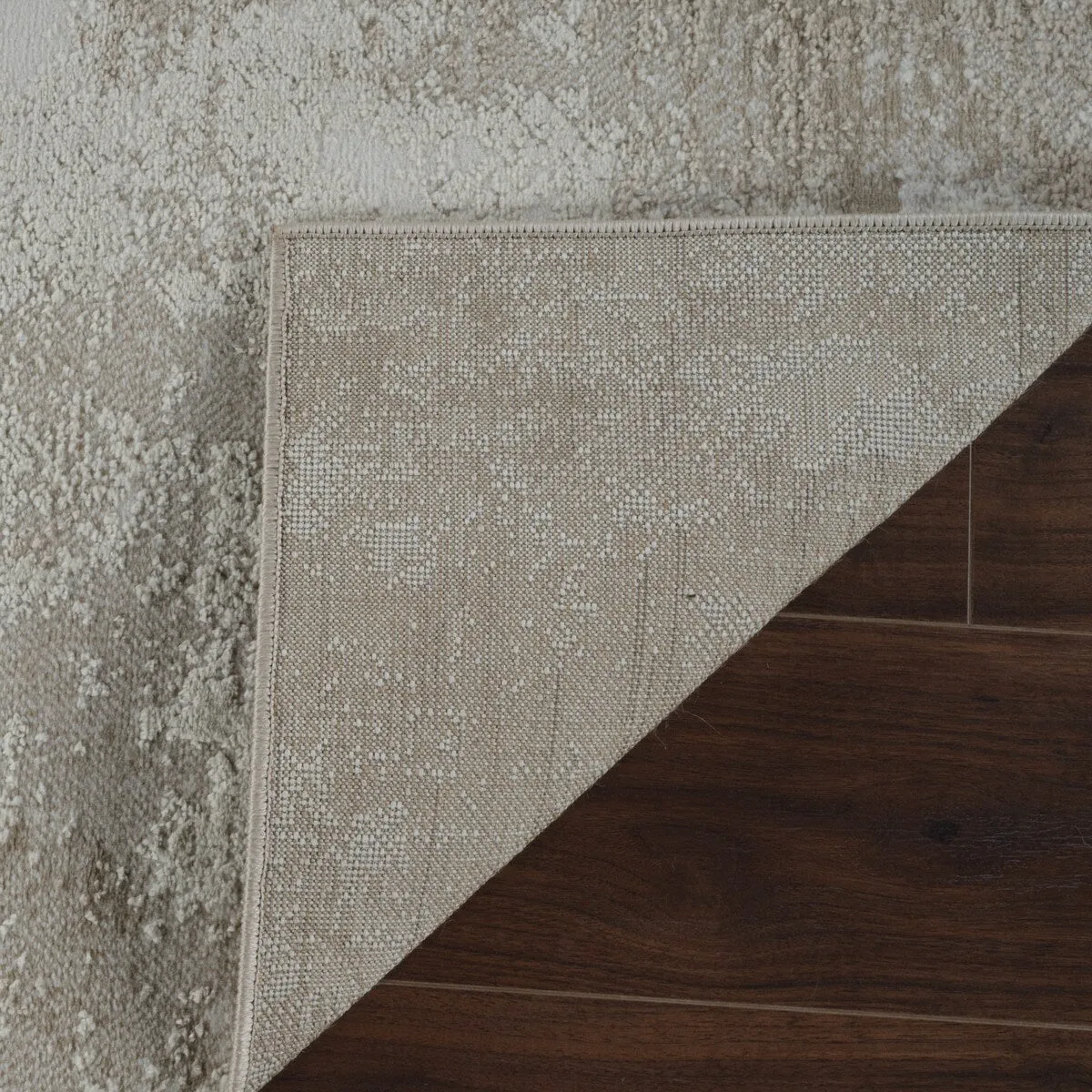 Rug Branch Nomad Coastal Abstract Indoor Area Rug. Beige Cream