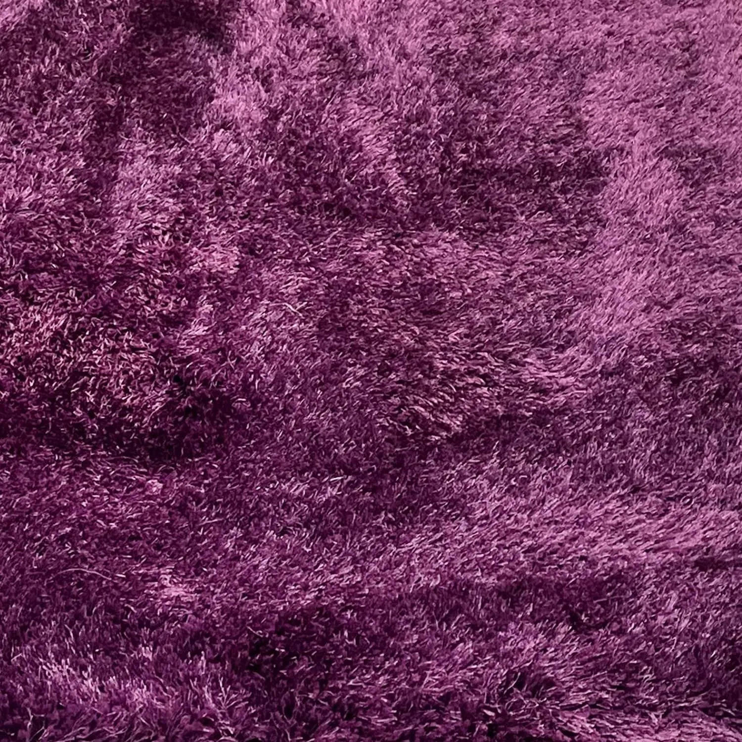 RugBerry Romance Purple Shag Area Rug Soft Plush Shaggy Modern Carpet