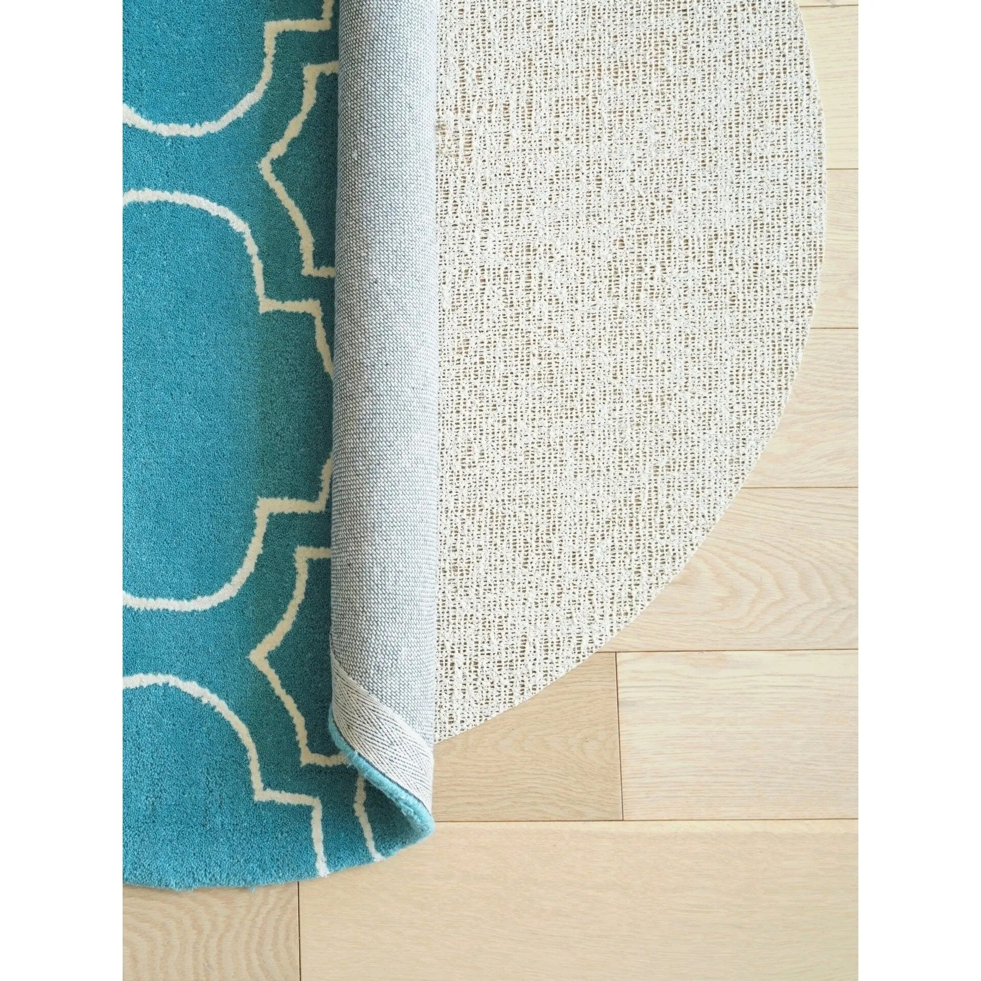 RugPadUSA Eco Weave Rubber and Jute Rug Pad - Beige