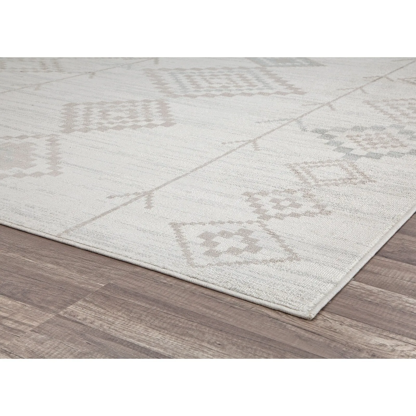 Rugs America Rumi Modern Diamond Boho Tribal Soft Area Rug