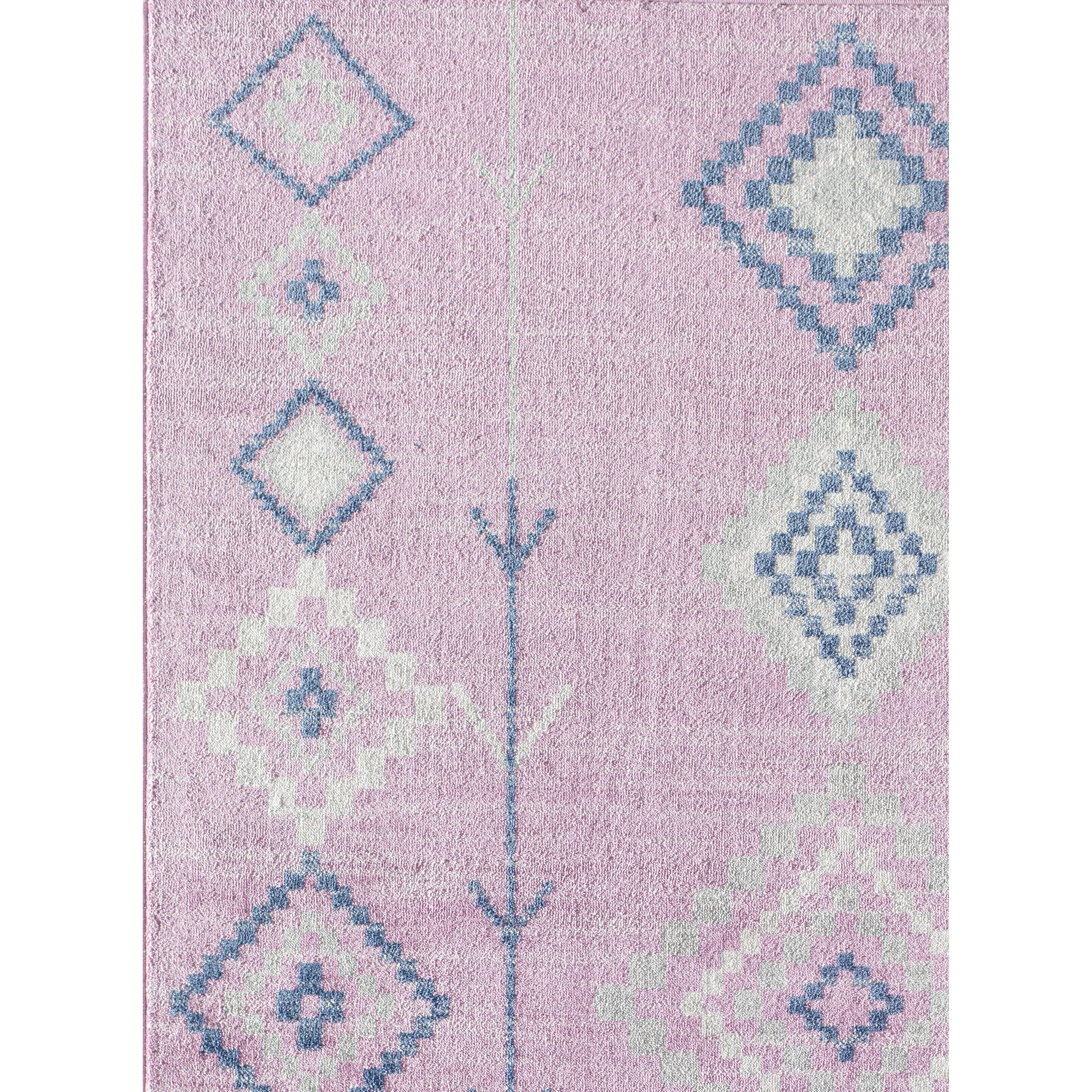 Rugs America Rumi Modern Diamond Boho Tribal Soft Area Rug