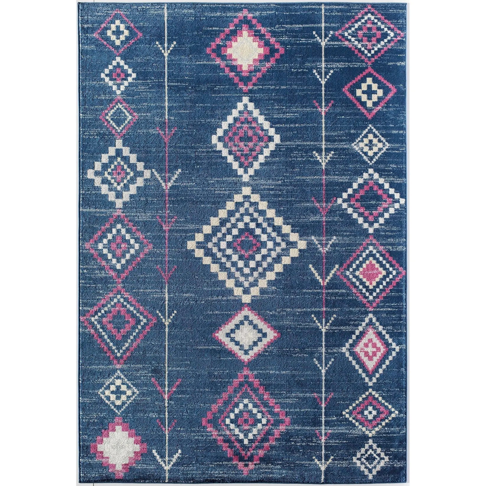 Rugs America Rumi Modern Diamond Boho Tribal Soft Area Rug