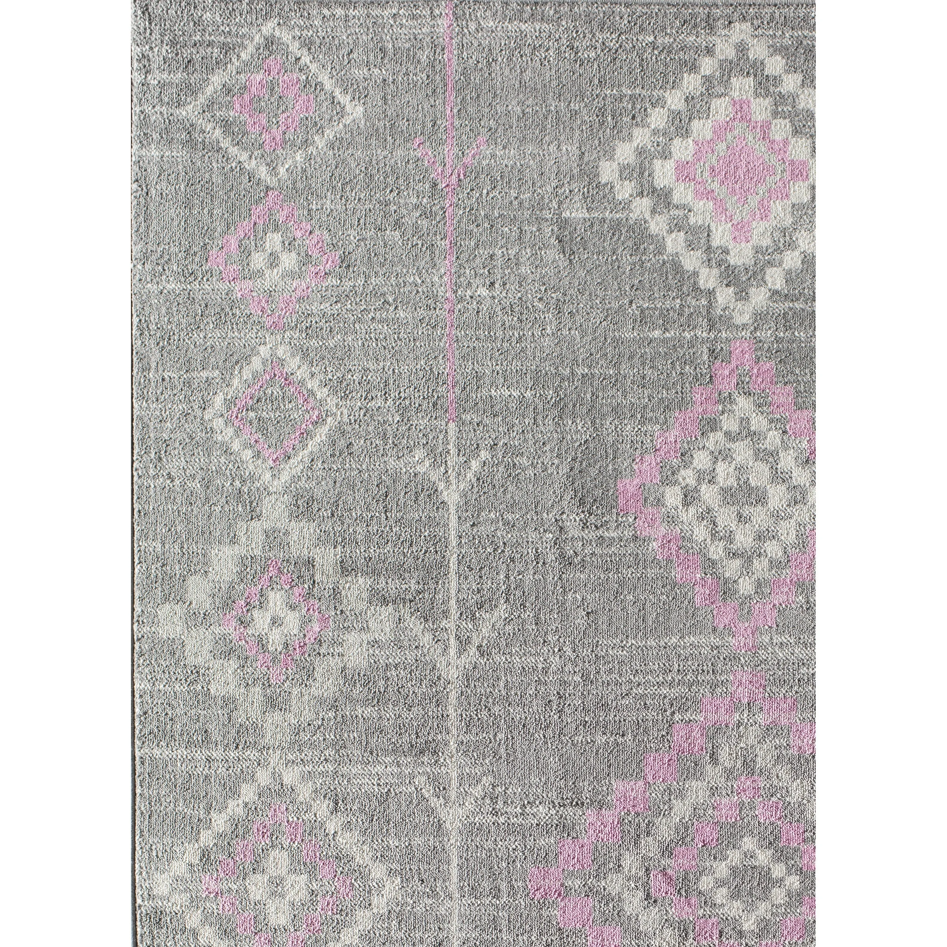 Rugs America Rumi Modern Diamond Boho Tribal Soft Area Rug
