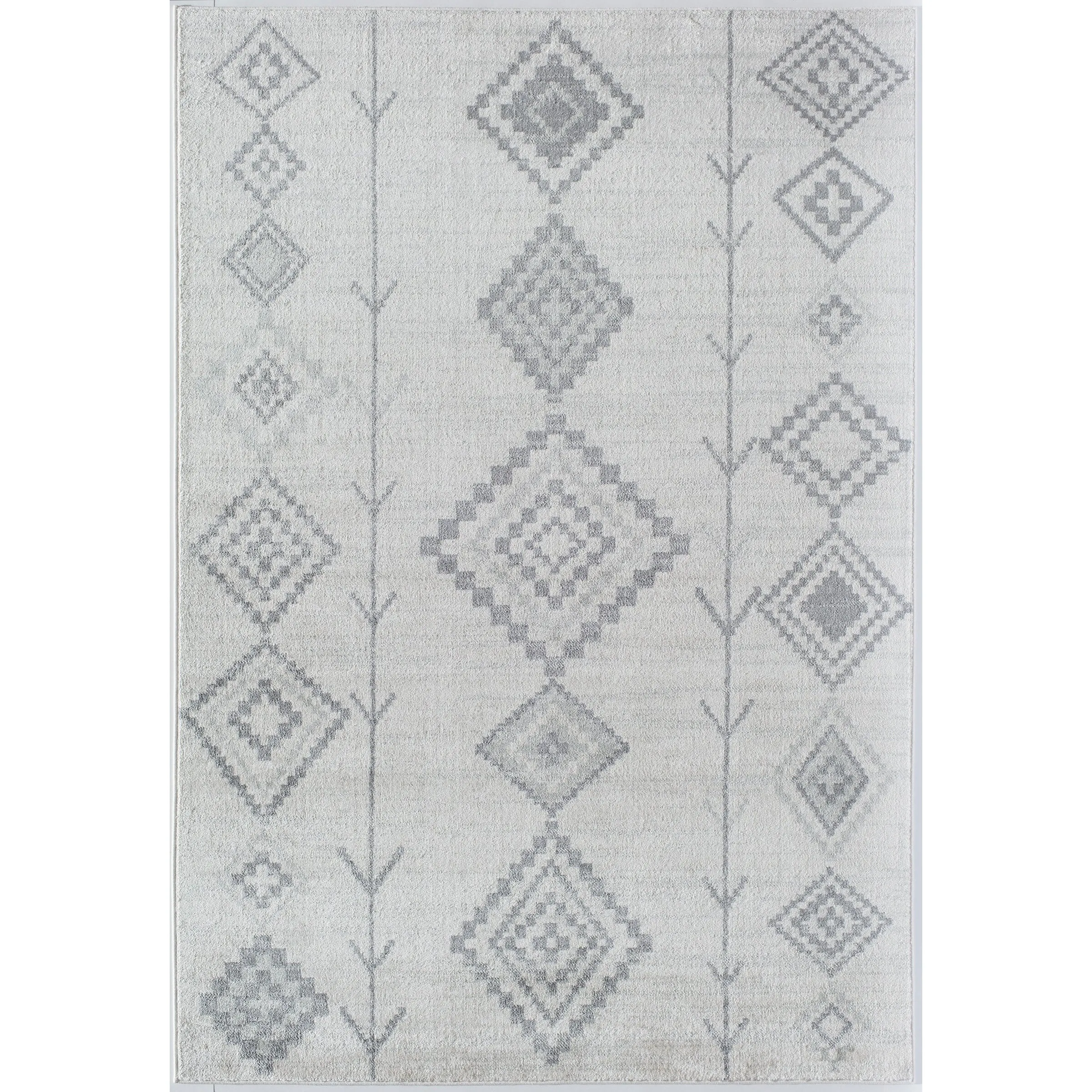 Rugs America Rumi Modern Diamond Boho Tribal Soft Area Rug