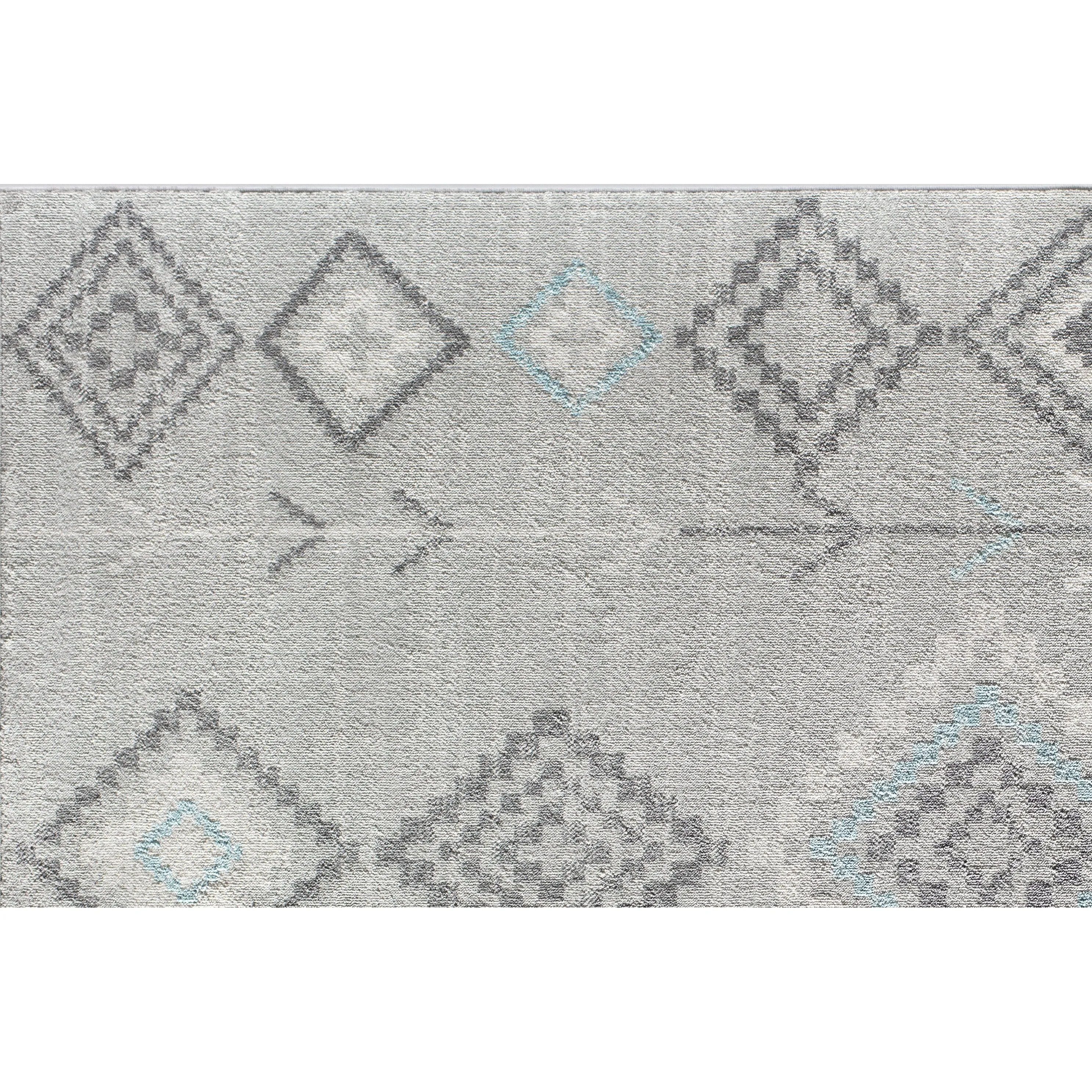 Rugs America Rumi Modern Diamond Boho Tribal Soft Area Rug