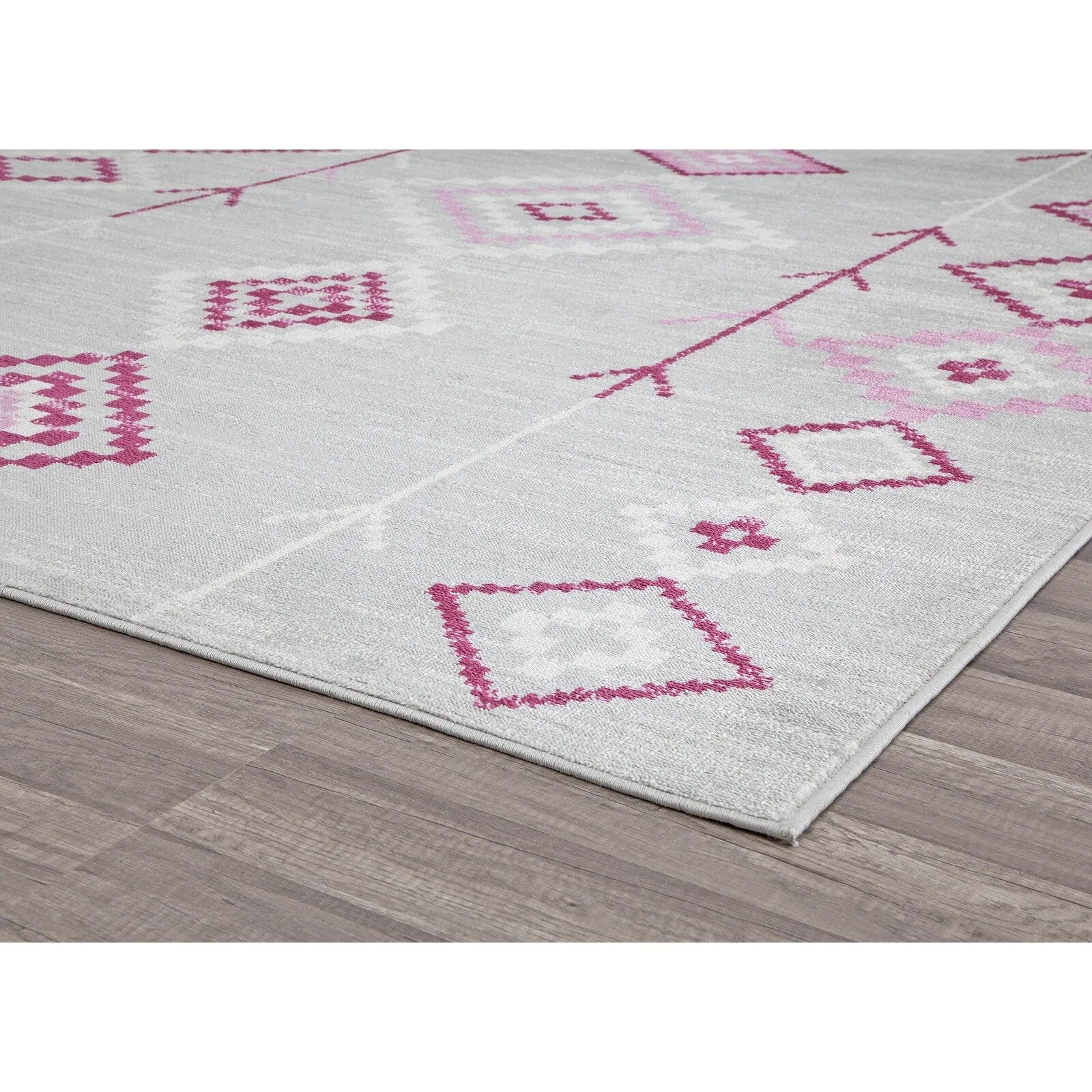 Rugs America Rumi Modern Diamond Boho Tribal Soft Area Rug