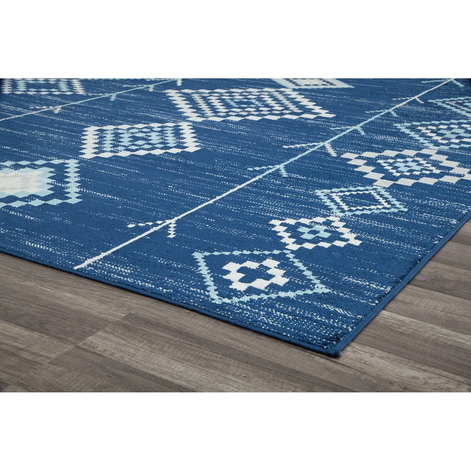 Rugs America Rumi Modern Diamond Boho Tribal Soft Area Rug