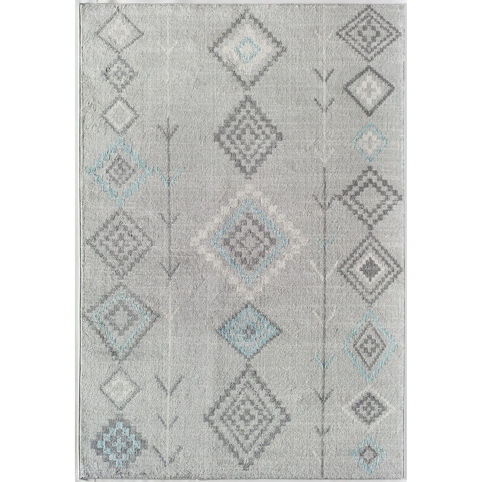 Rugs America Rumi Modern Diamond Boho Tribal Soft Area Rug