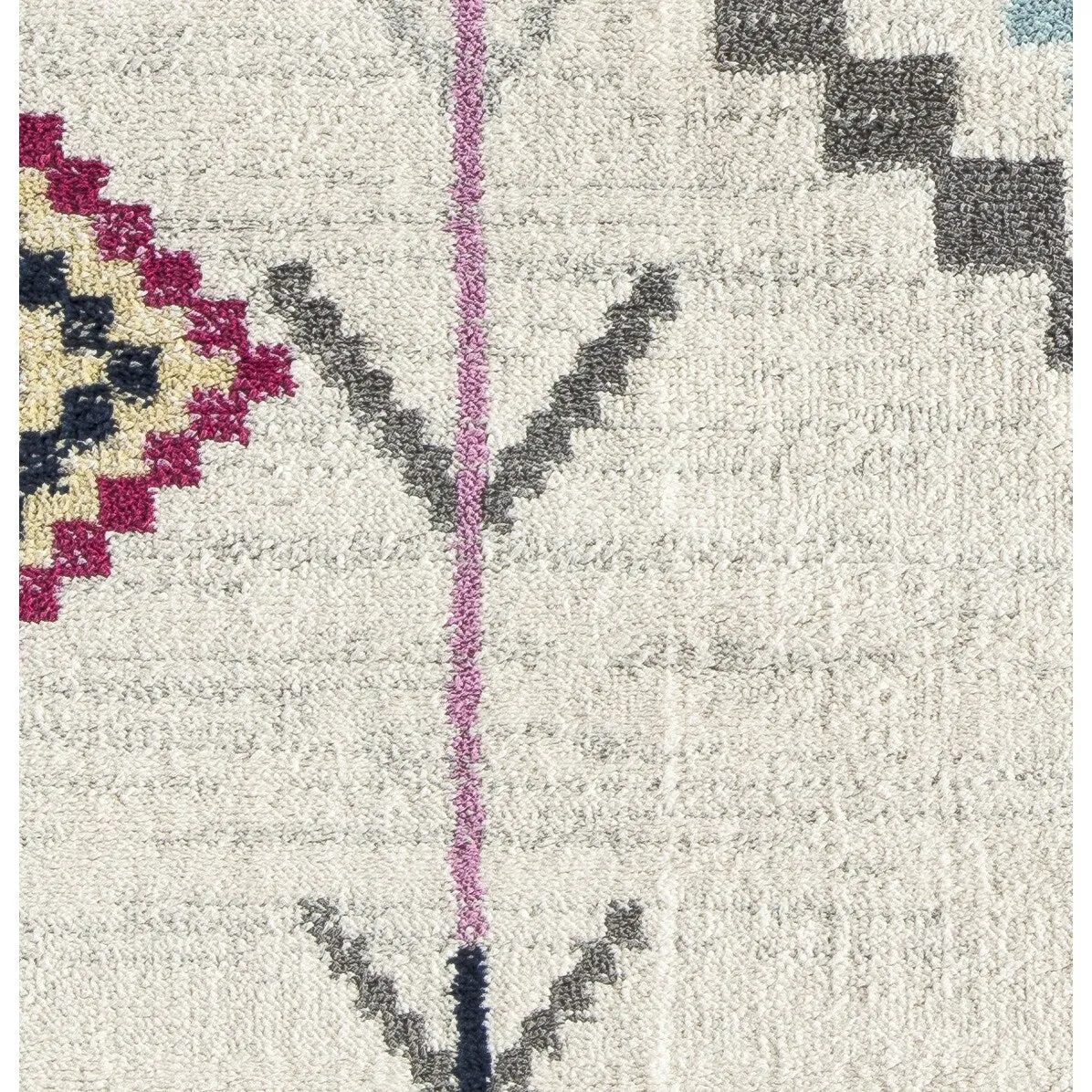 Rugs America Rumi Modern Diamond Boho Tribal Soft Area Rug