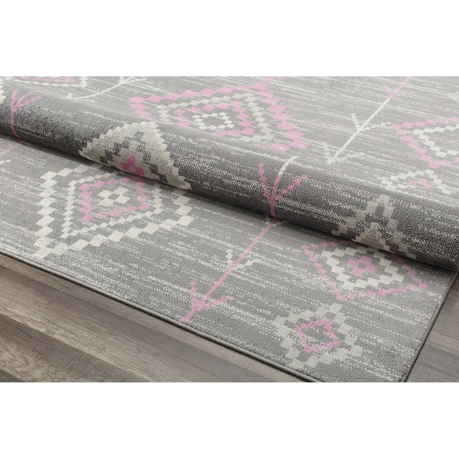 Rugs America Rumi Modern Diamond Boho Tribal Soft Area Rug