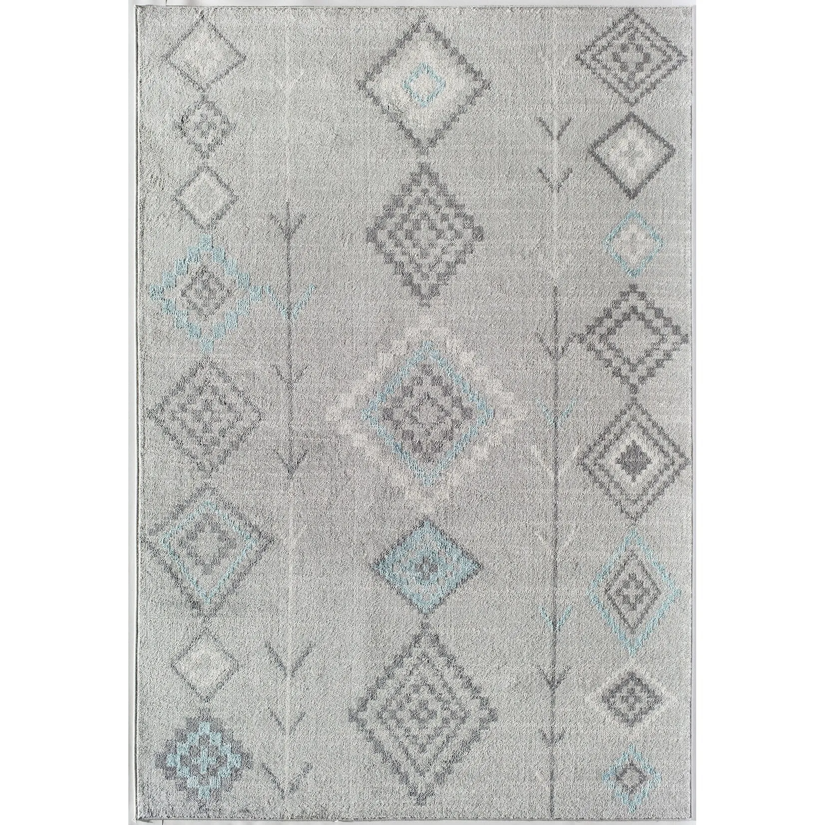 Rugs America Rumi Modern Diamond Boho Tribal Soft Area Rug