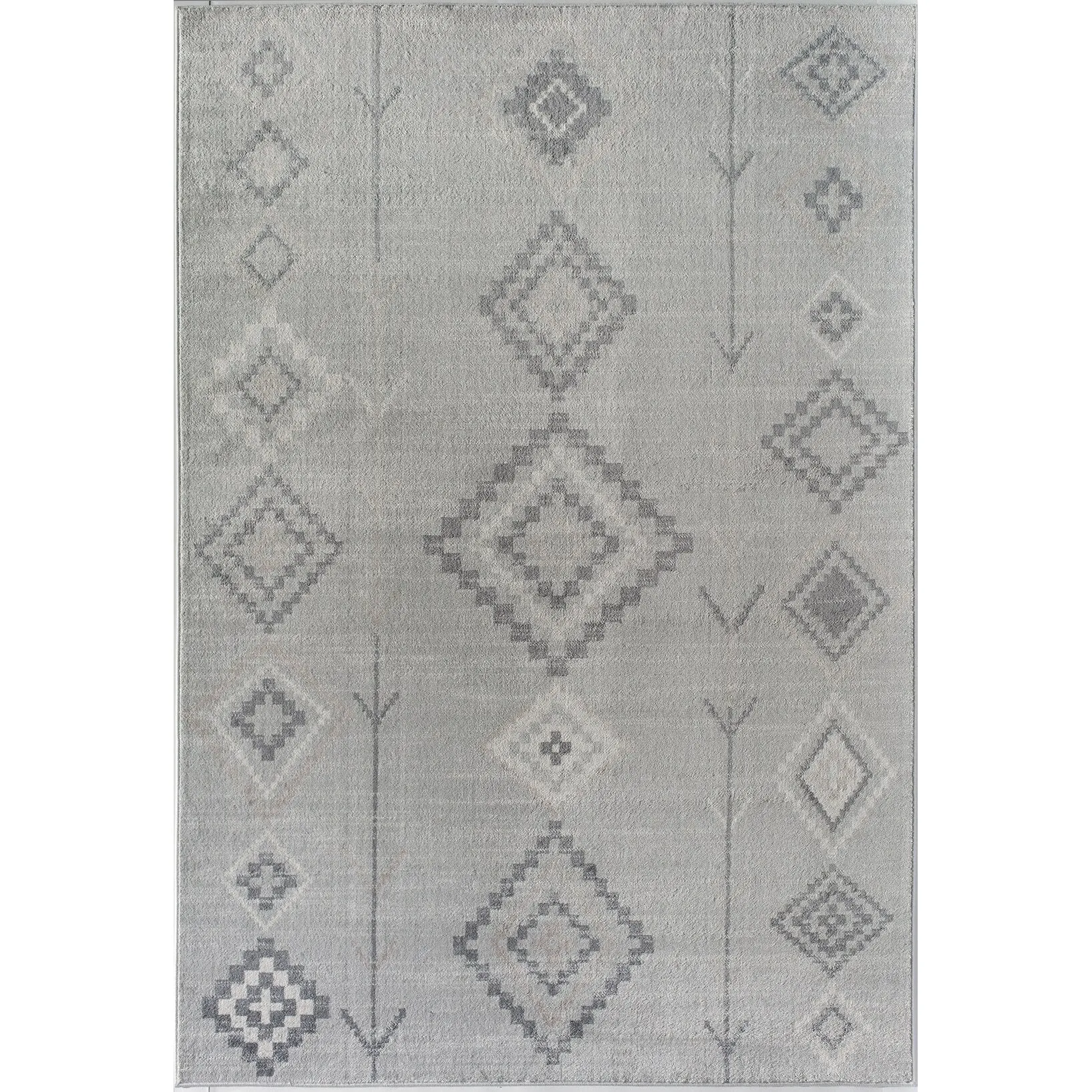 Rugs America Rumi Modern Diamond Boho Tribal Soft Area Rug