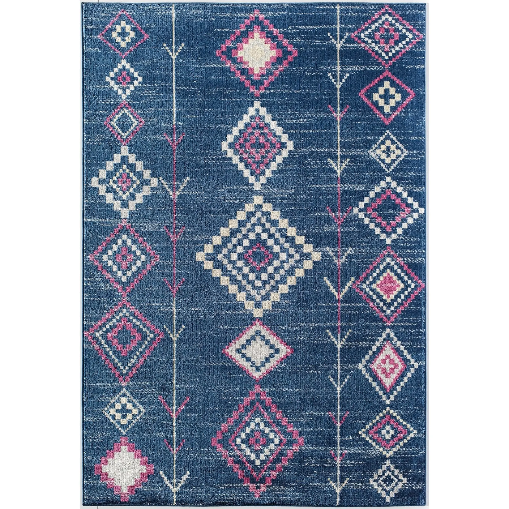 Rugs America Rumi Modern Diamond Boho Tribal Soft Area Rug