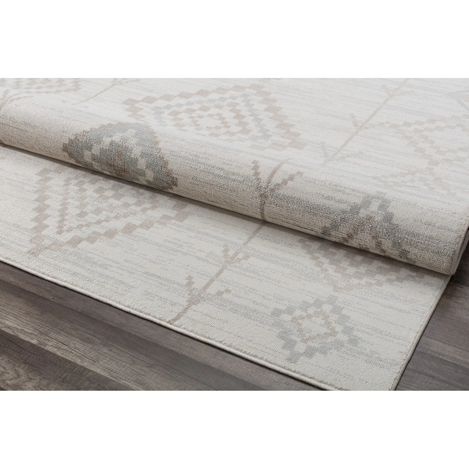 Rugs America Rumi Modern Diamond Boho Tribal Soft Area Rug