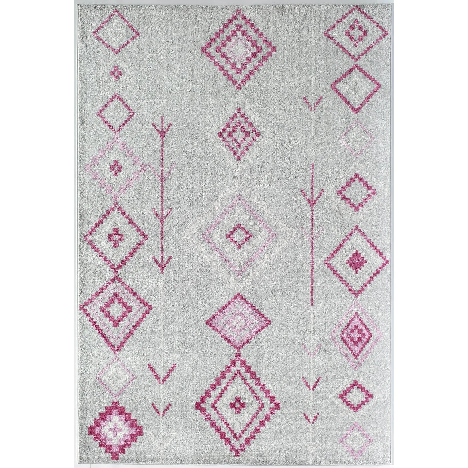 Rugs America Rumi Modern Diamond Boho Tribal Soft Area Rug