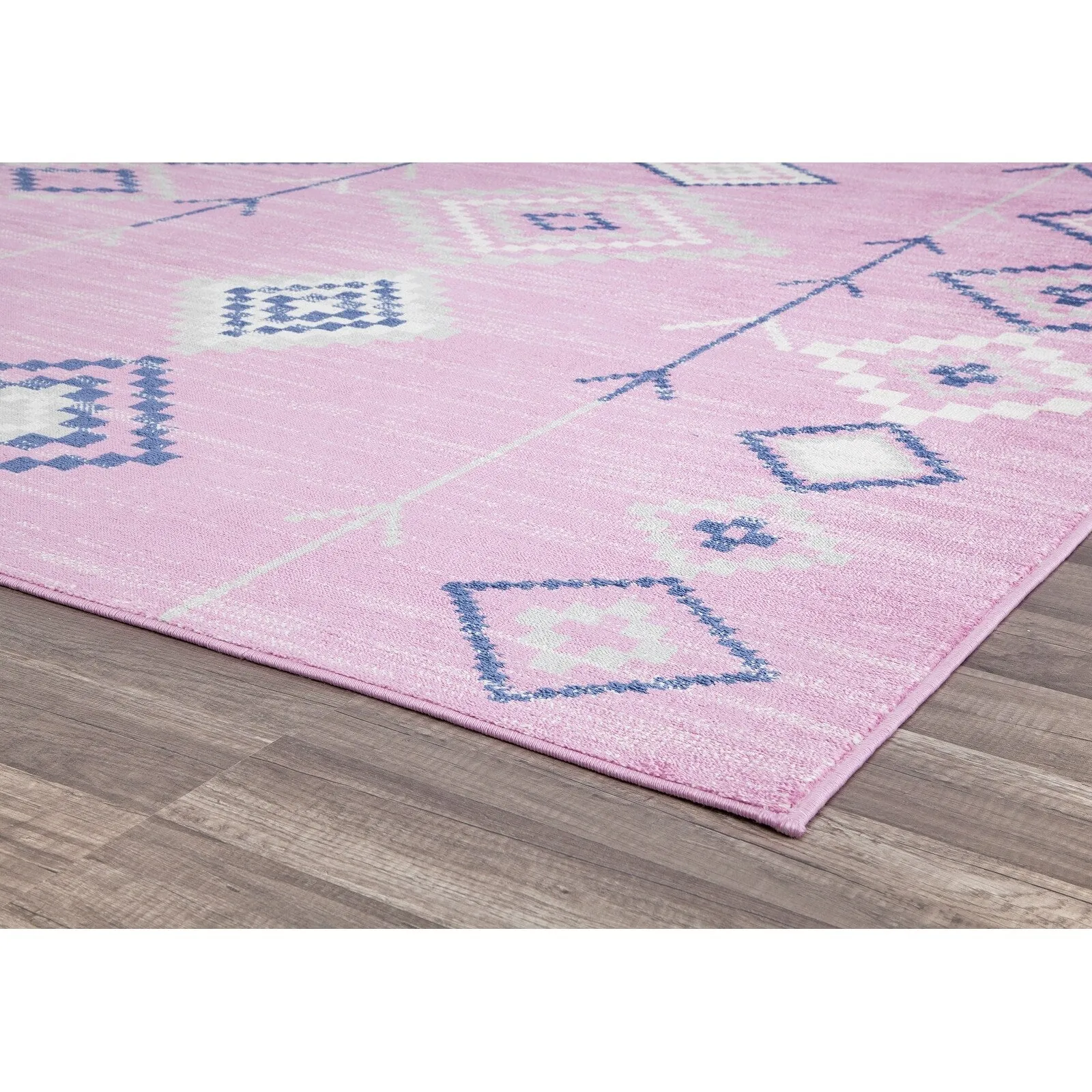 Rugs America Rumi Modern Diamond Boho Tribal Soft Area Rug