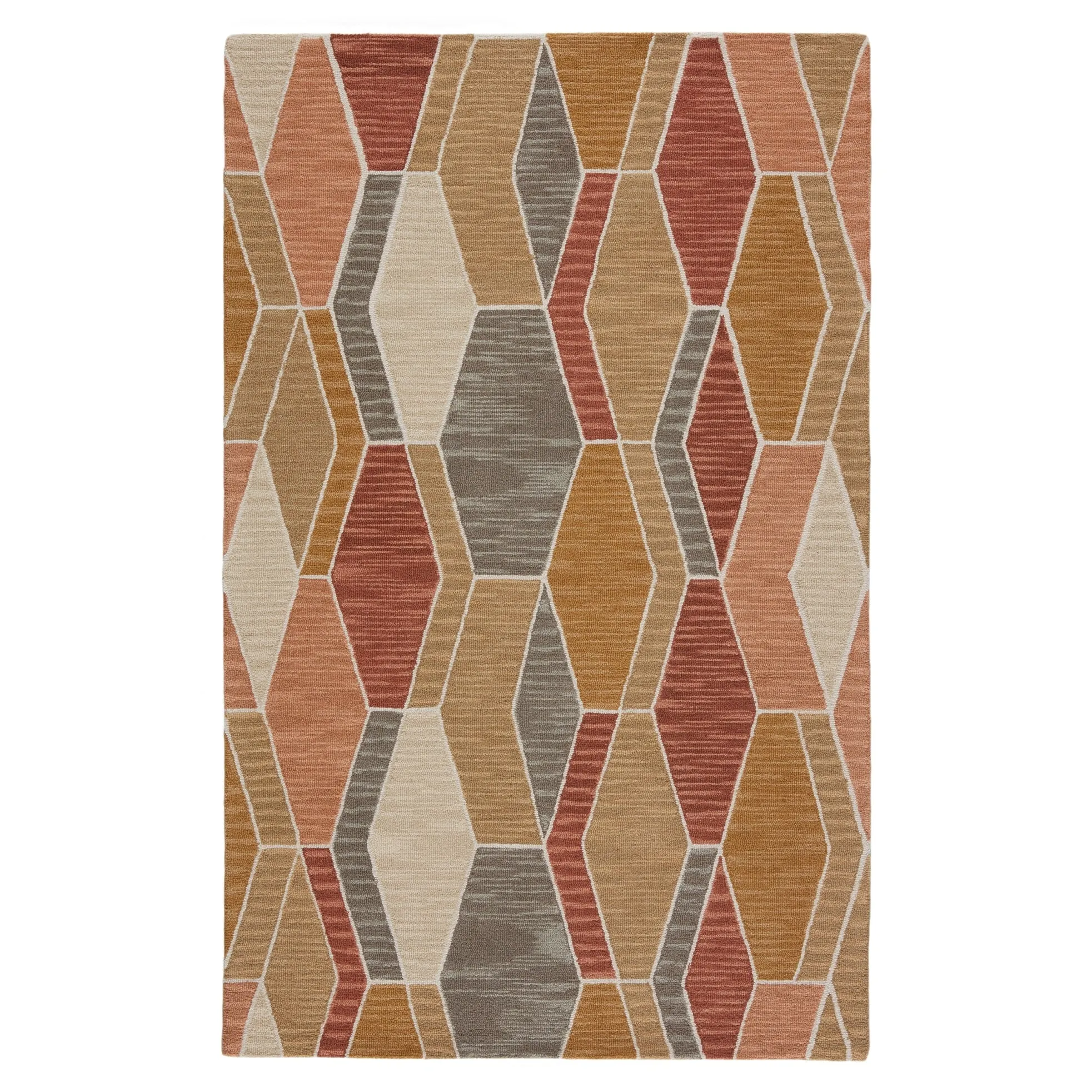Sade Handmade Geometric Area Rug