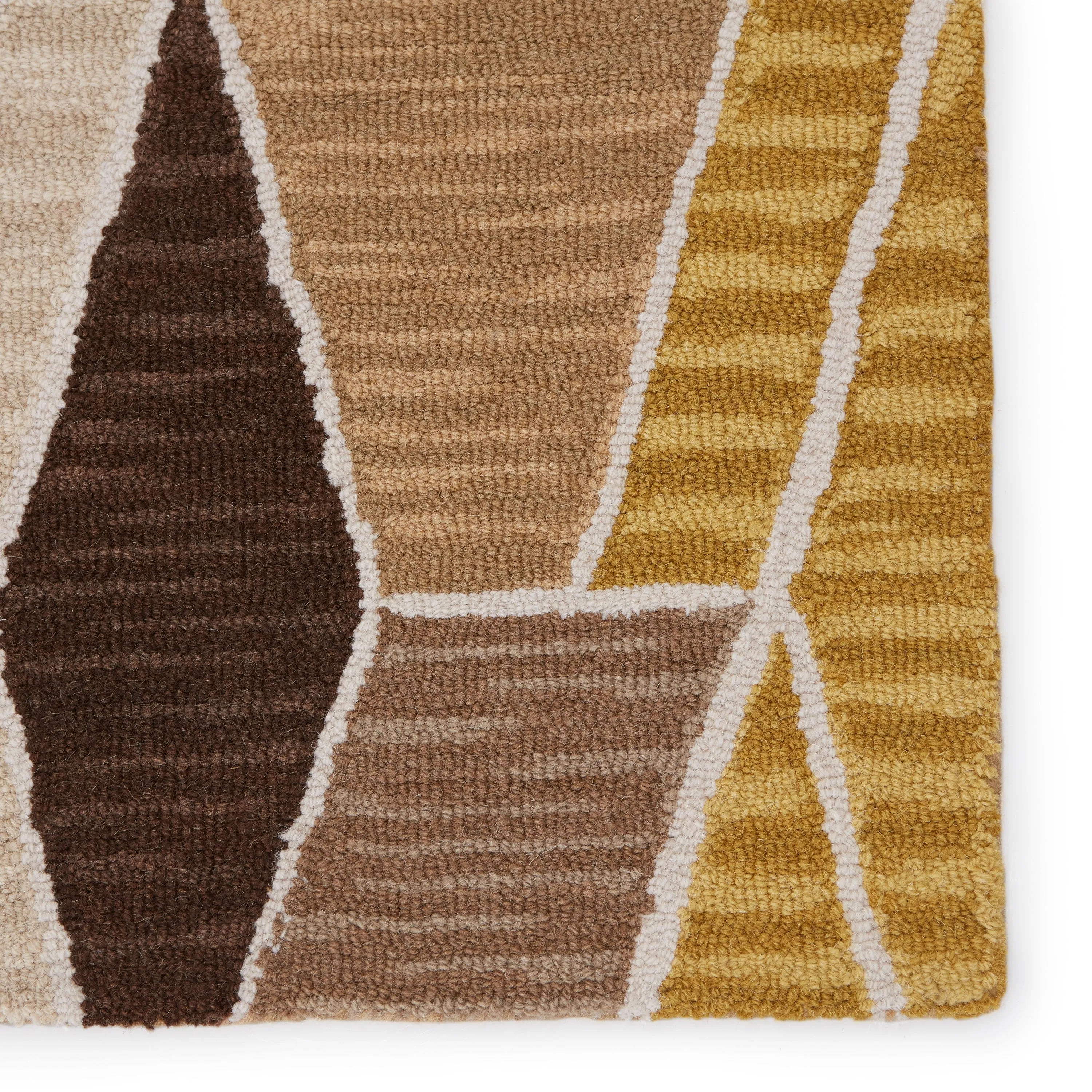 Sade Handmade Geometric Area Rug