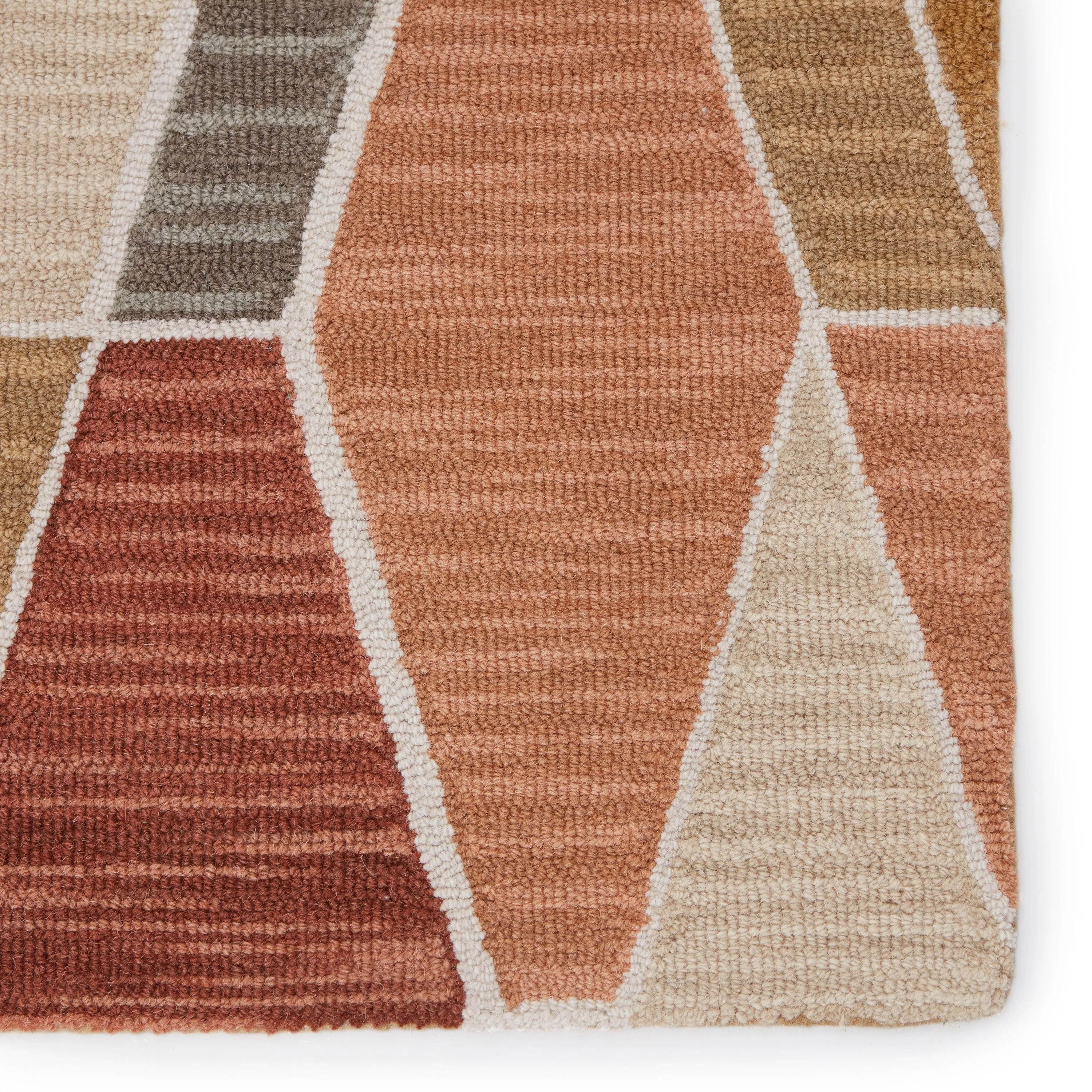 Sade Handmade Geometric Area Rug