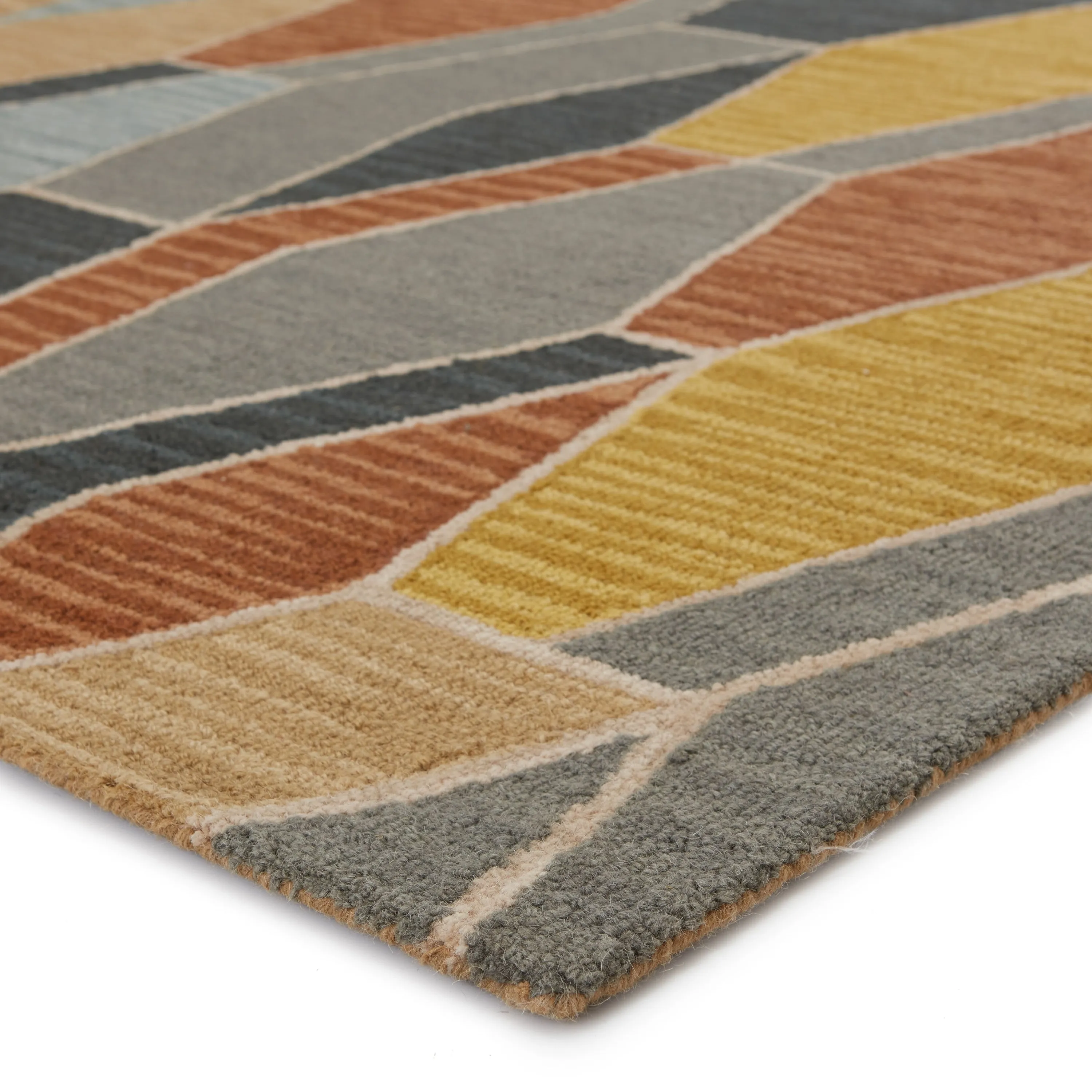 Sade Handmade Geometric Area Rug