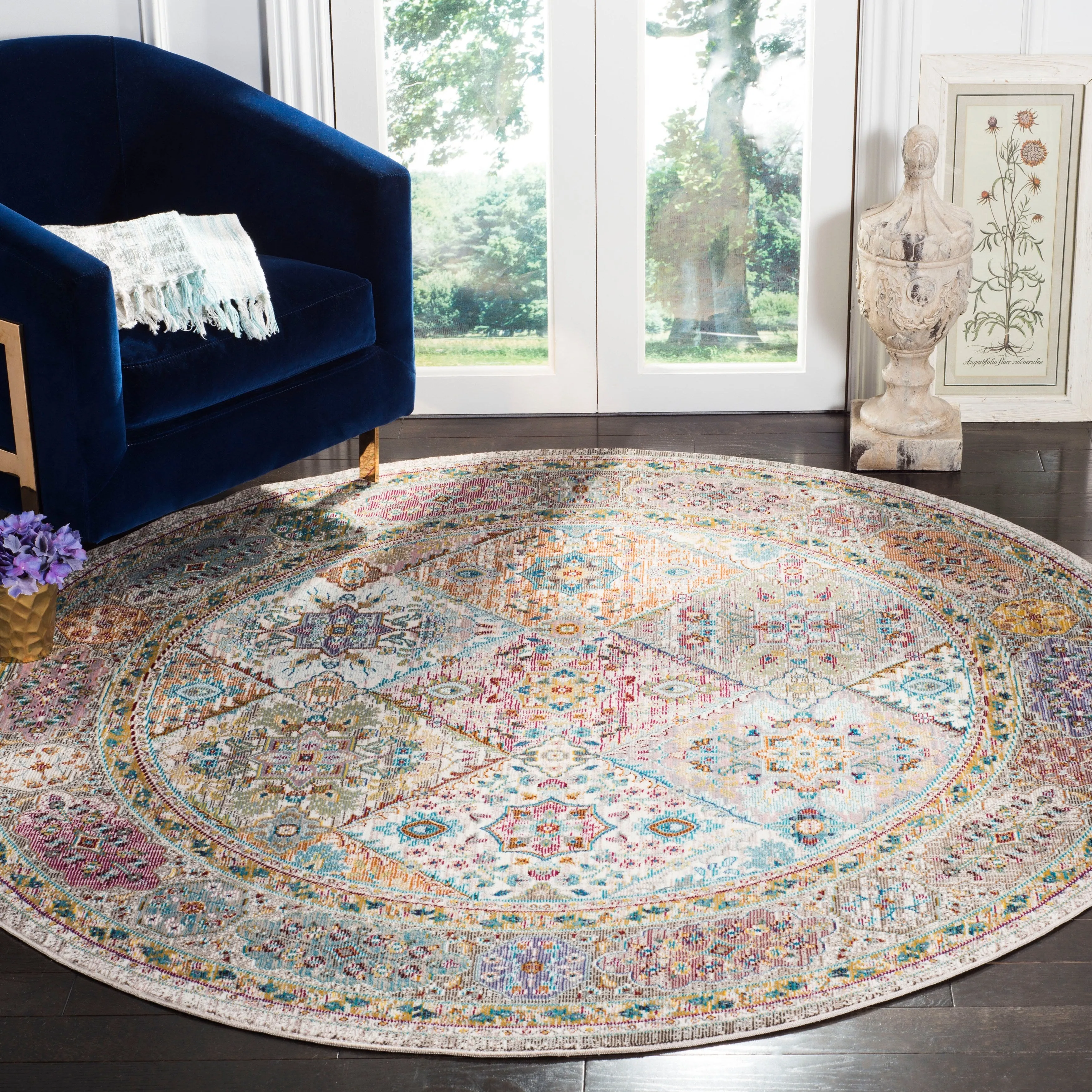 SAFAVIEH Aria Reinette Vintage Boho Oriental Rug