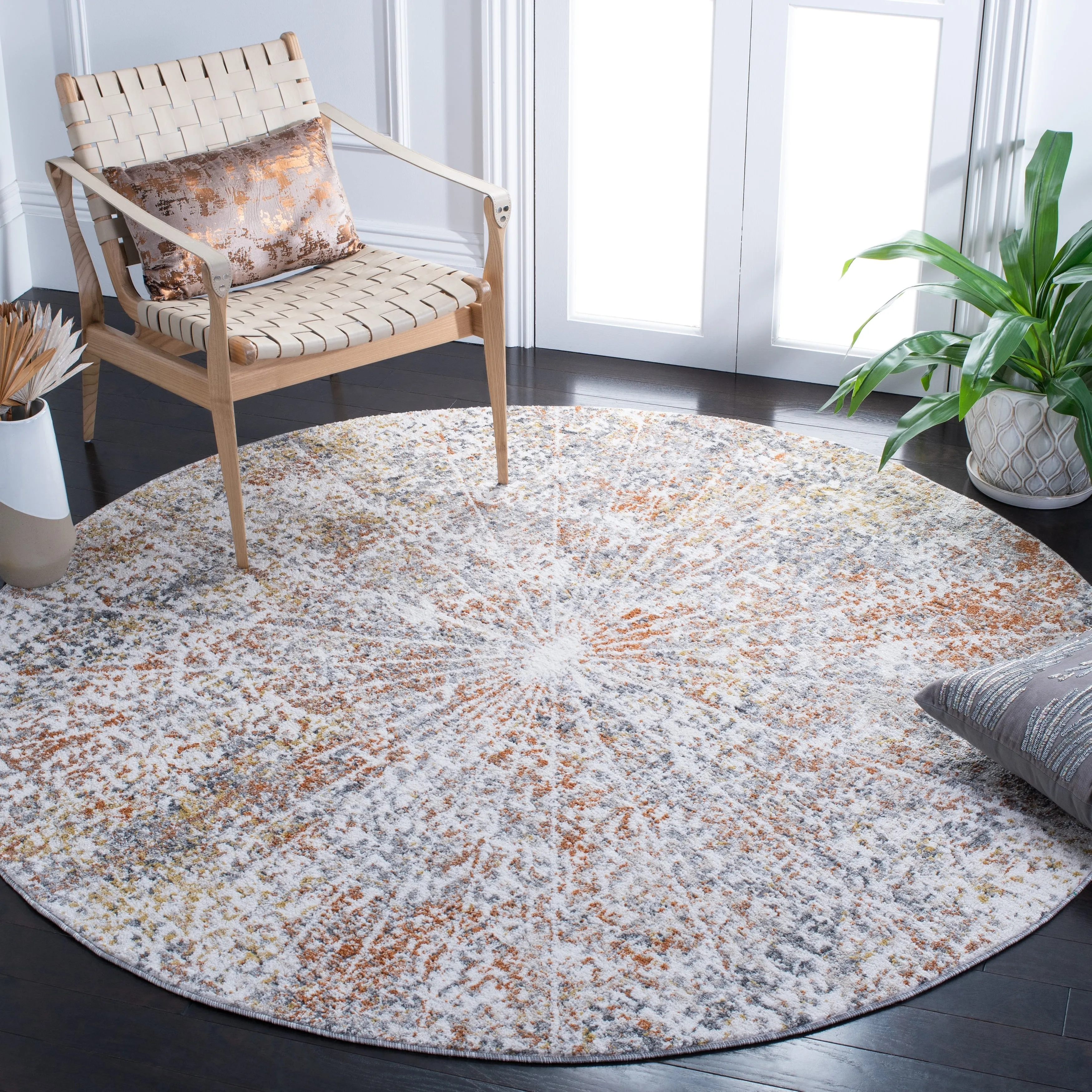 SAFAVIEH Aston Nedea Abstract Burst Rug