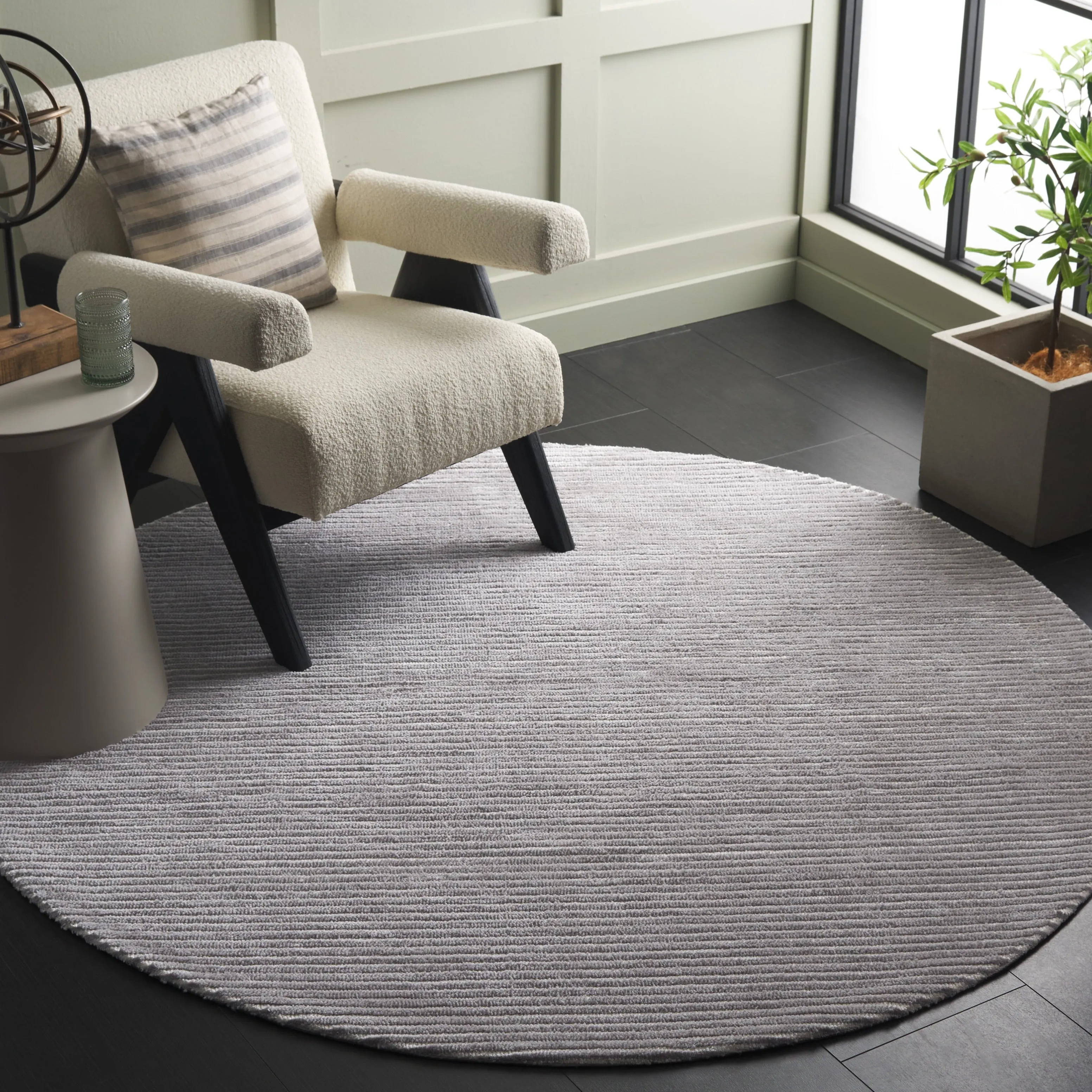 SAFAVIEH Audrey Poula Modern Stripe Rug