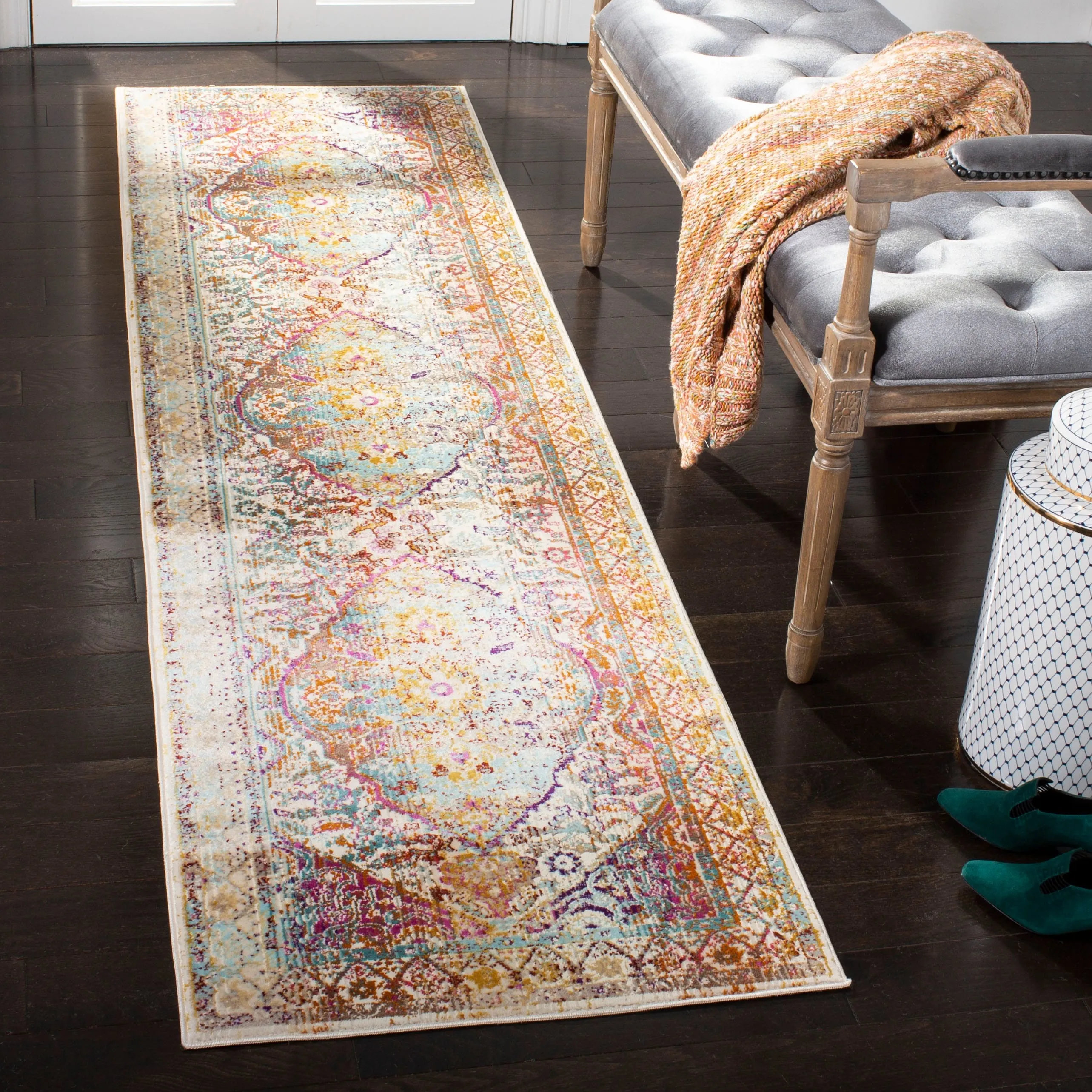 SAFAVIEH Baldwin Elionora Vintage Boho Oriental Rug