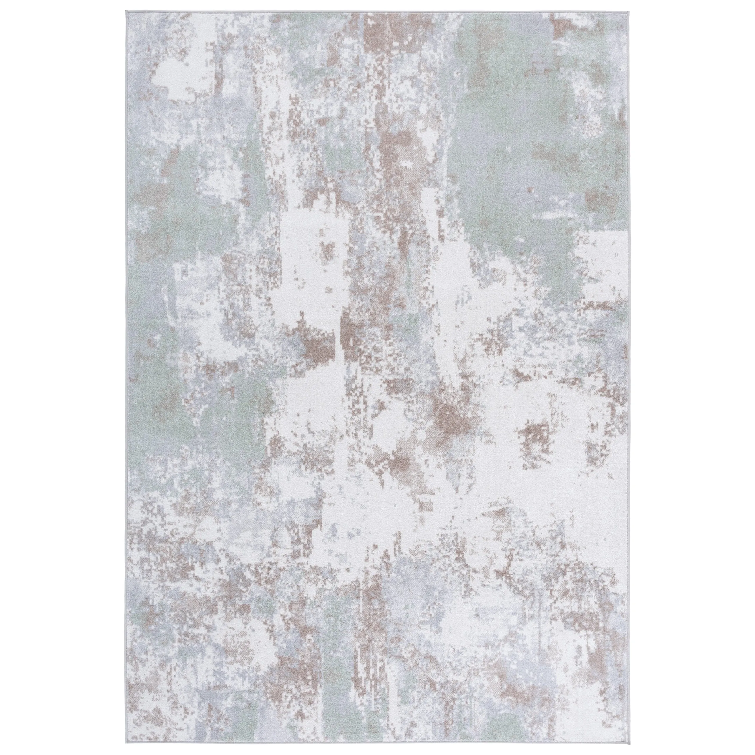 SAFAVIEH Bayside Machine Washable Drahusa Modern Abstract Rug