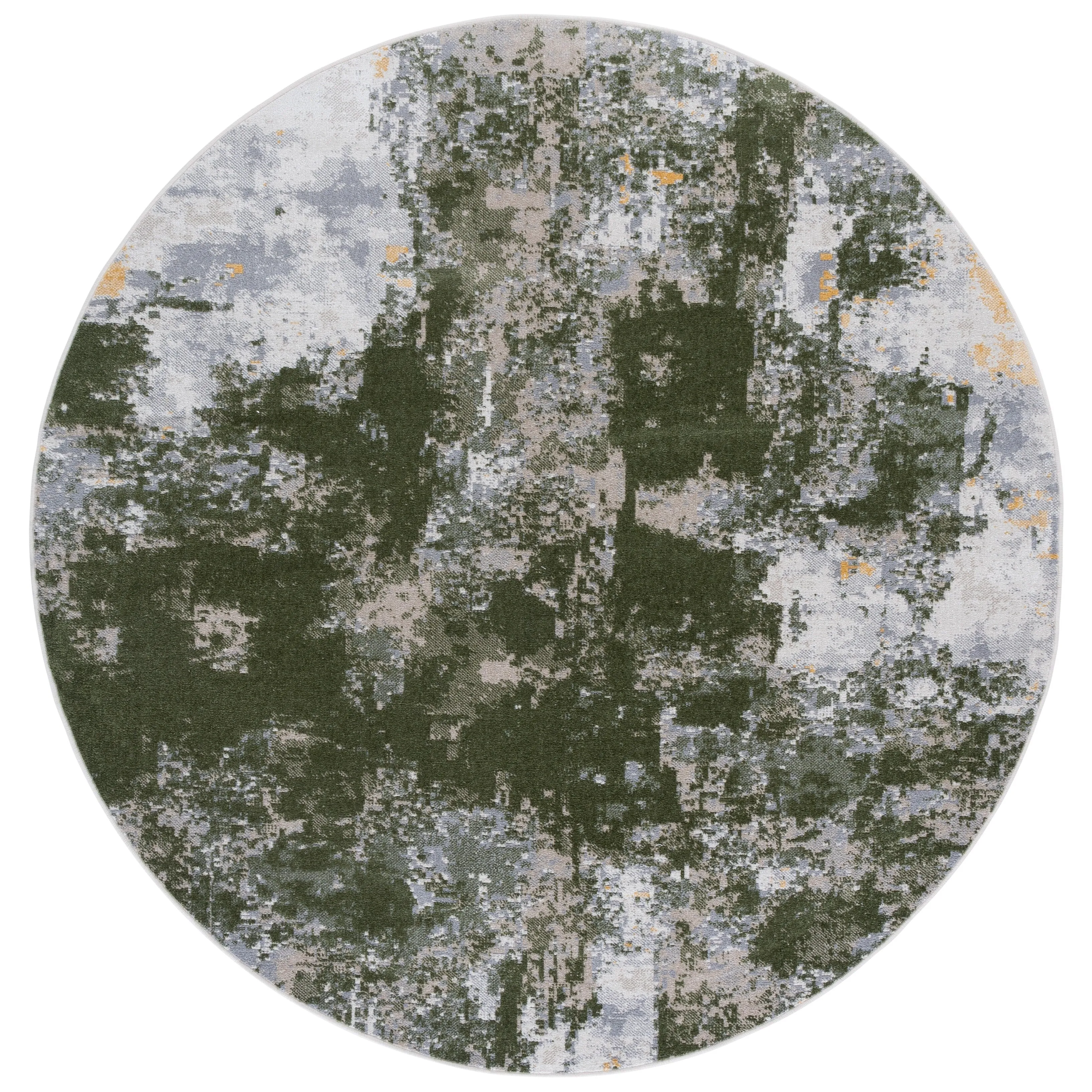 SAFAVIEH Bayside Machine Washable Drahusa Modern Abstract Rug