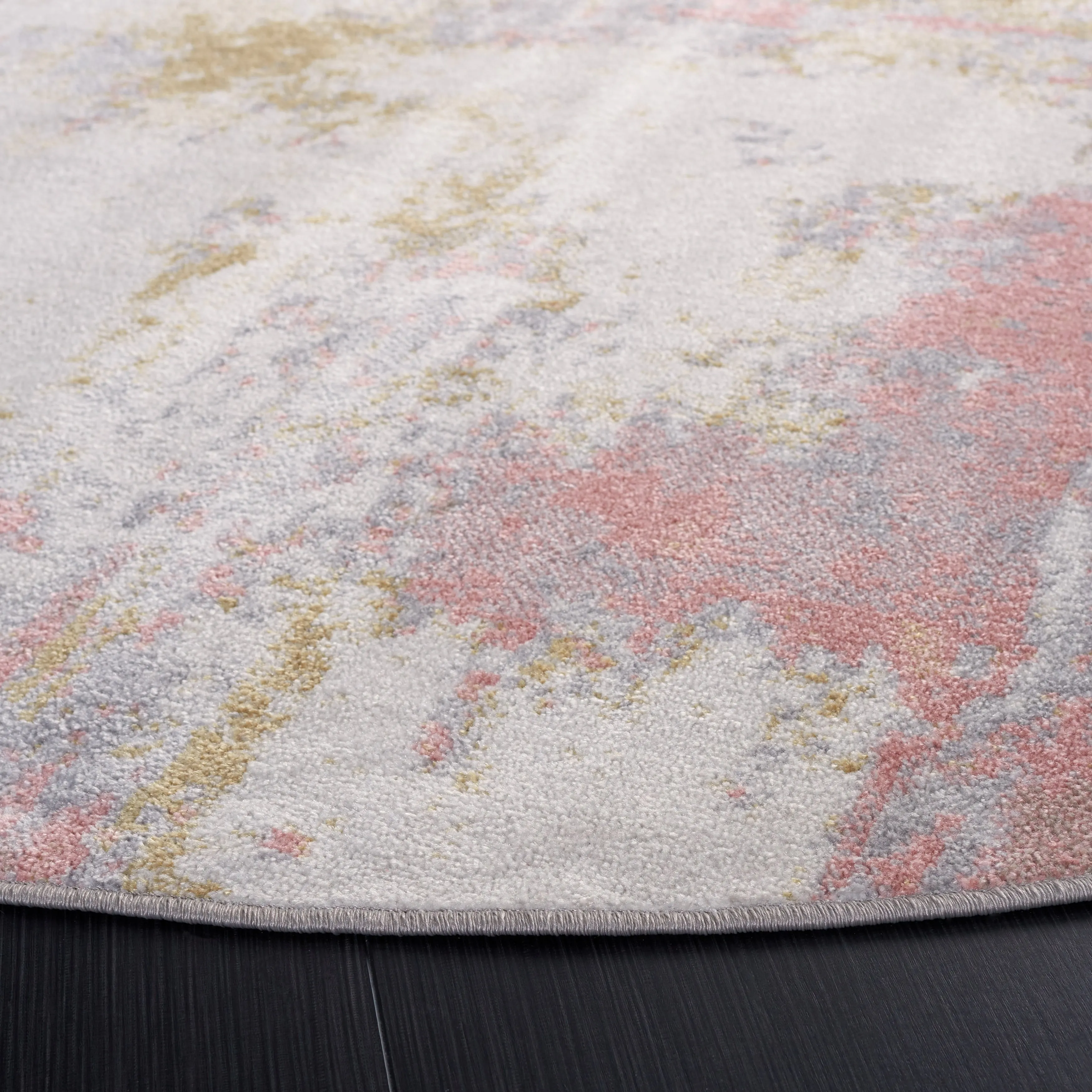 SAFAVIEH Bayside Machine Washable Drahusa Modern Abstract Rug