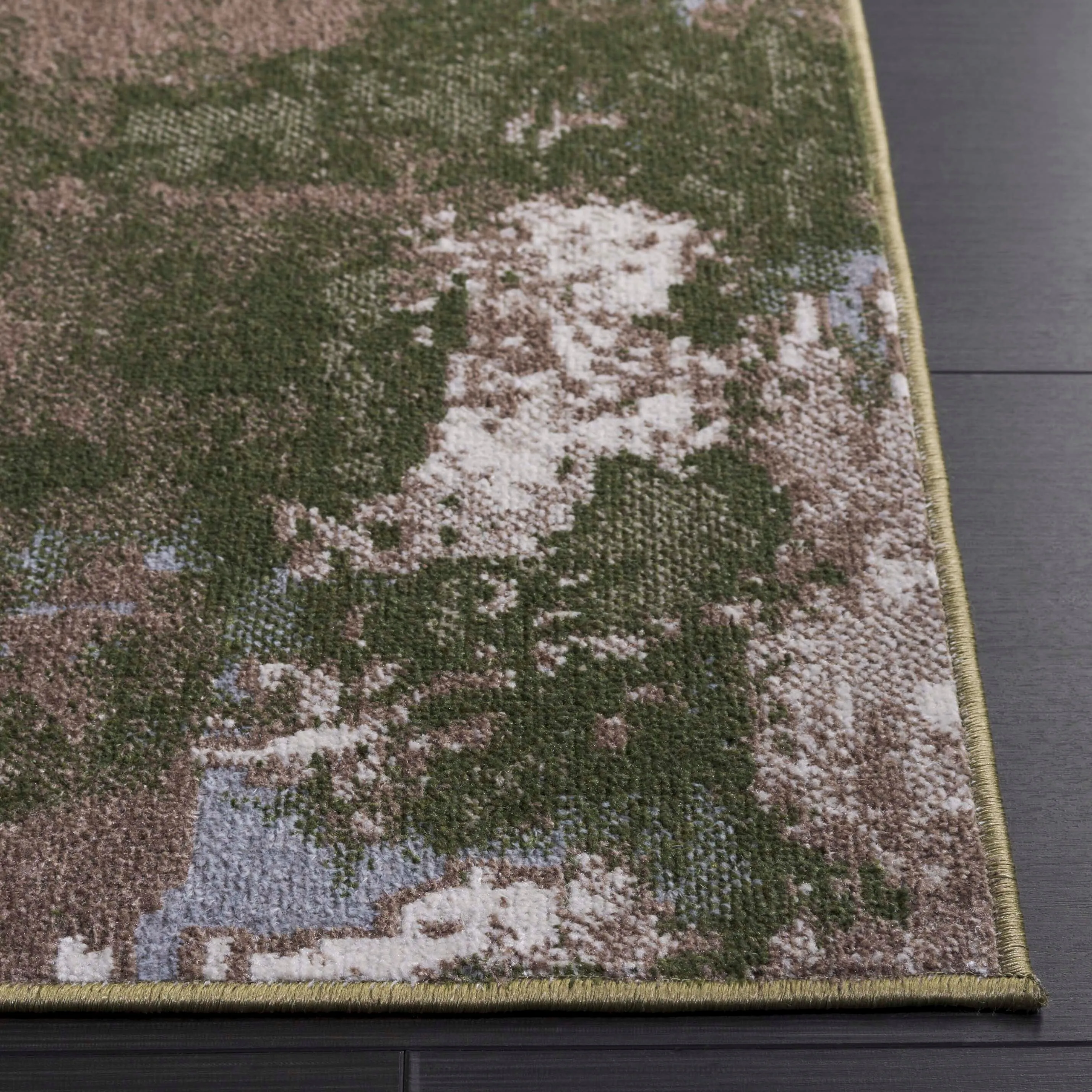 SAFAVIEH Bayside Machine Washable Drahusa Modern Abstract Rug