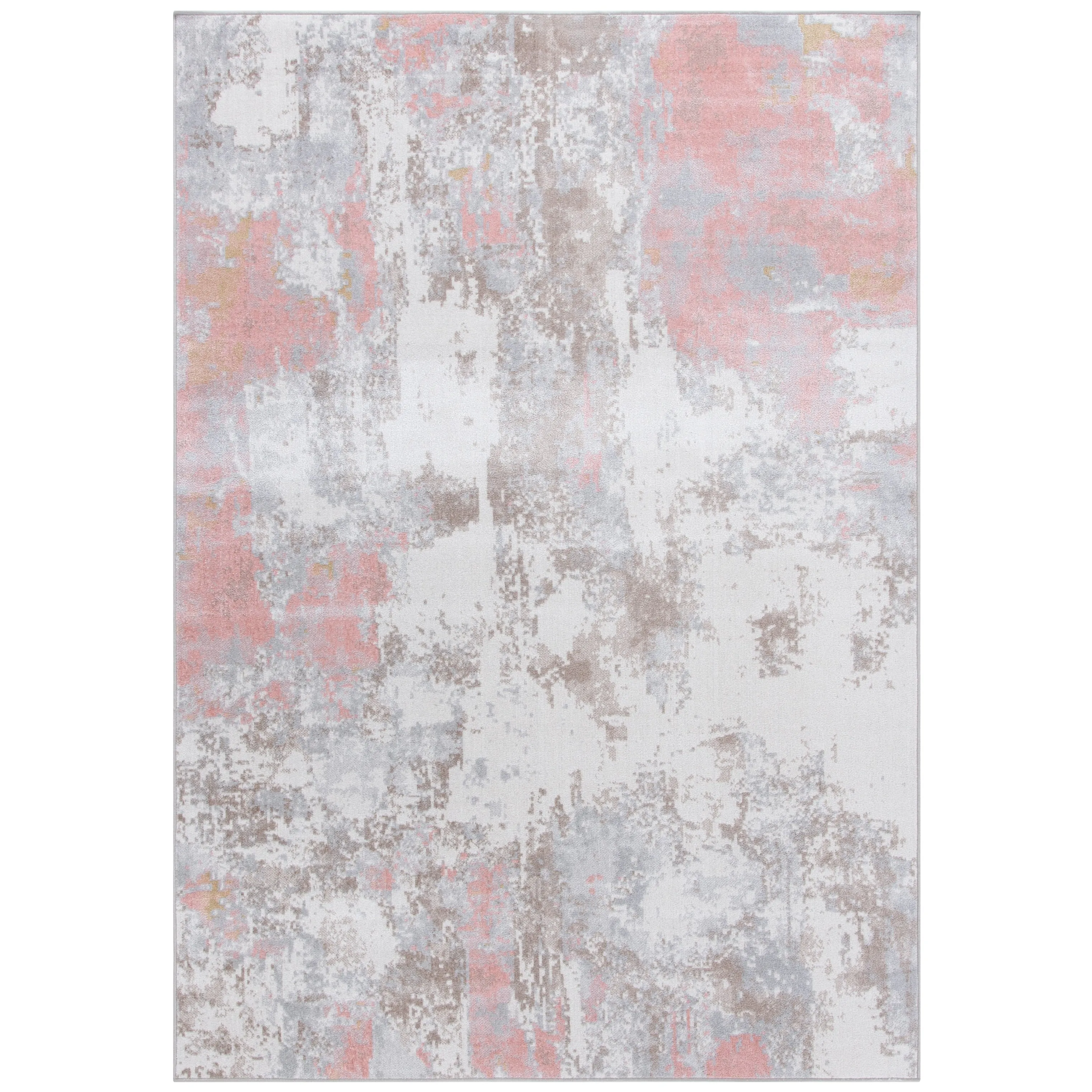 SAFAVIEH Bayside Machine Washable Drahusa Modern Abstract Rug