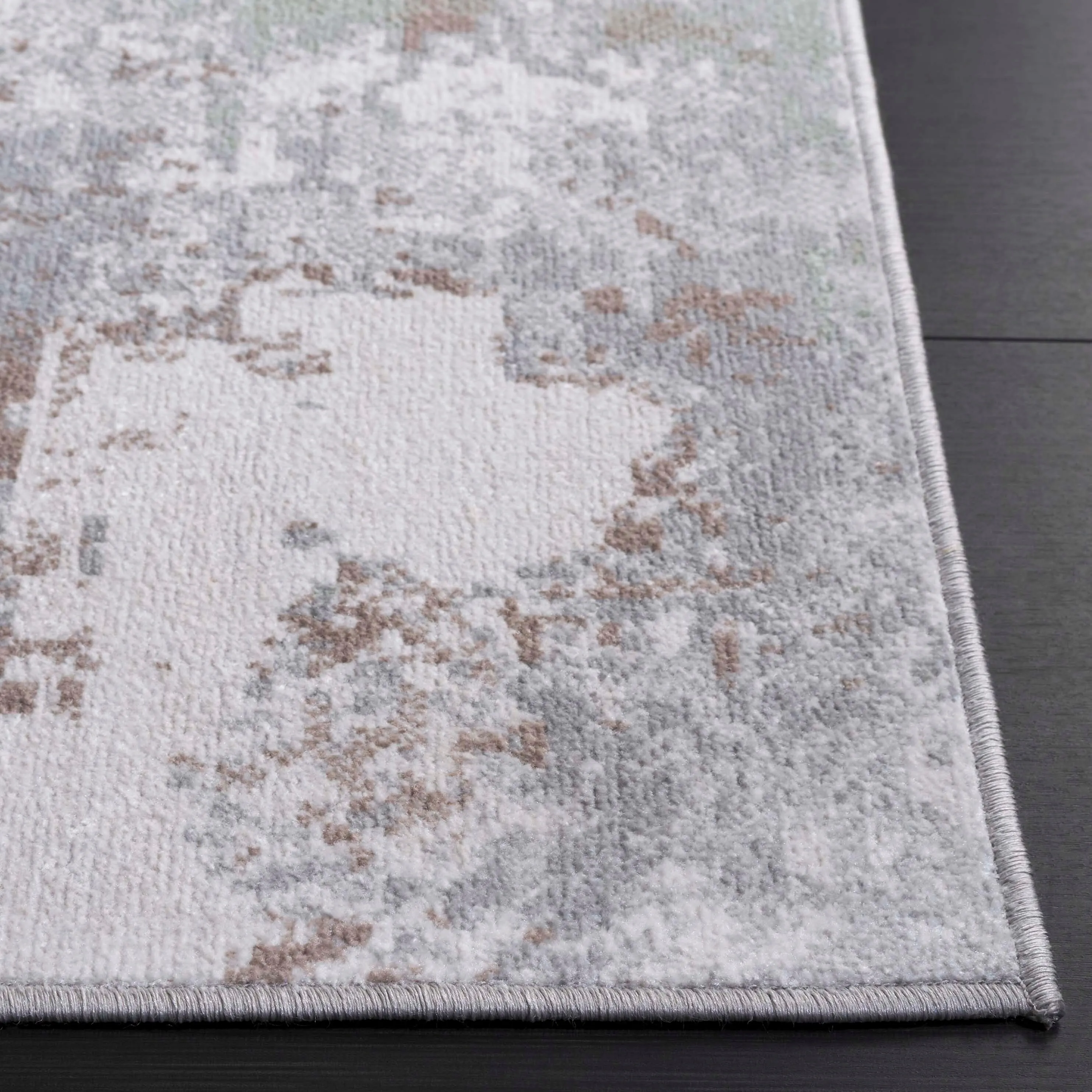 SAFAVIEH Bayside Machine Washable Drahusa Modern Abstract Rug