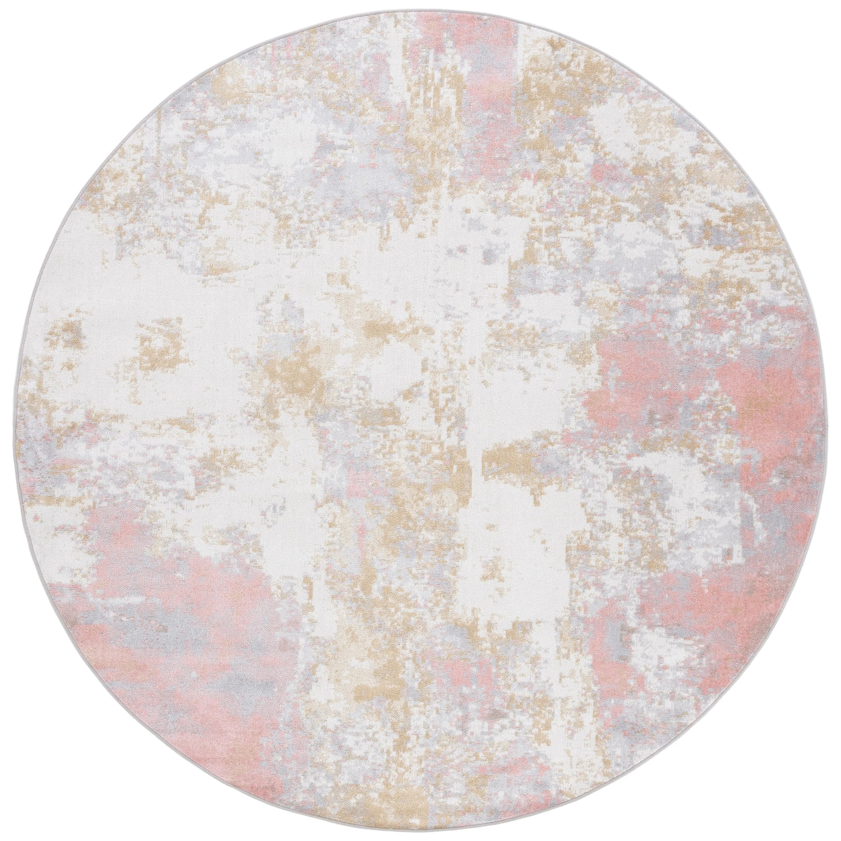 SAFAVIEH Bayside Machine Washable Drahusa Modern Abstract Rug